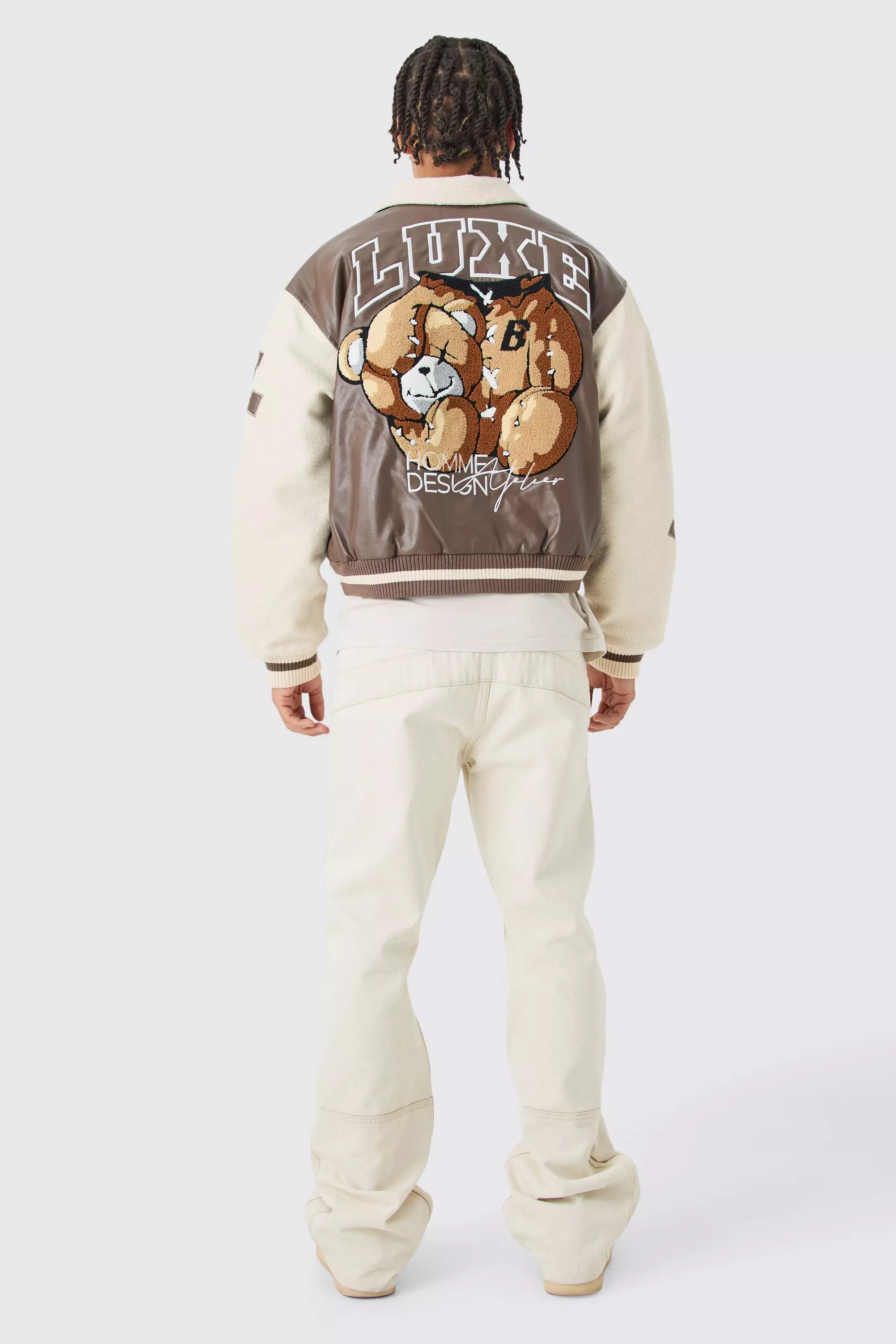 Louis Vuitton 2023 Printed Varsity Jacket XXL