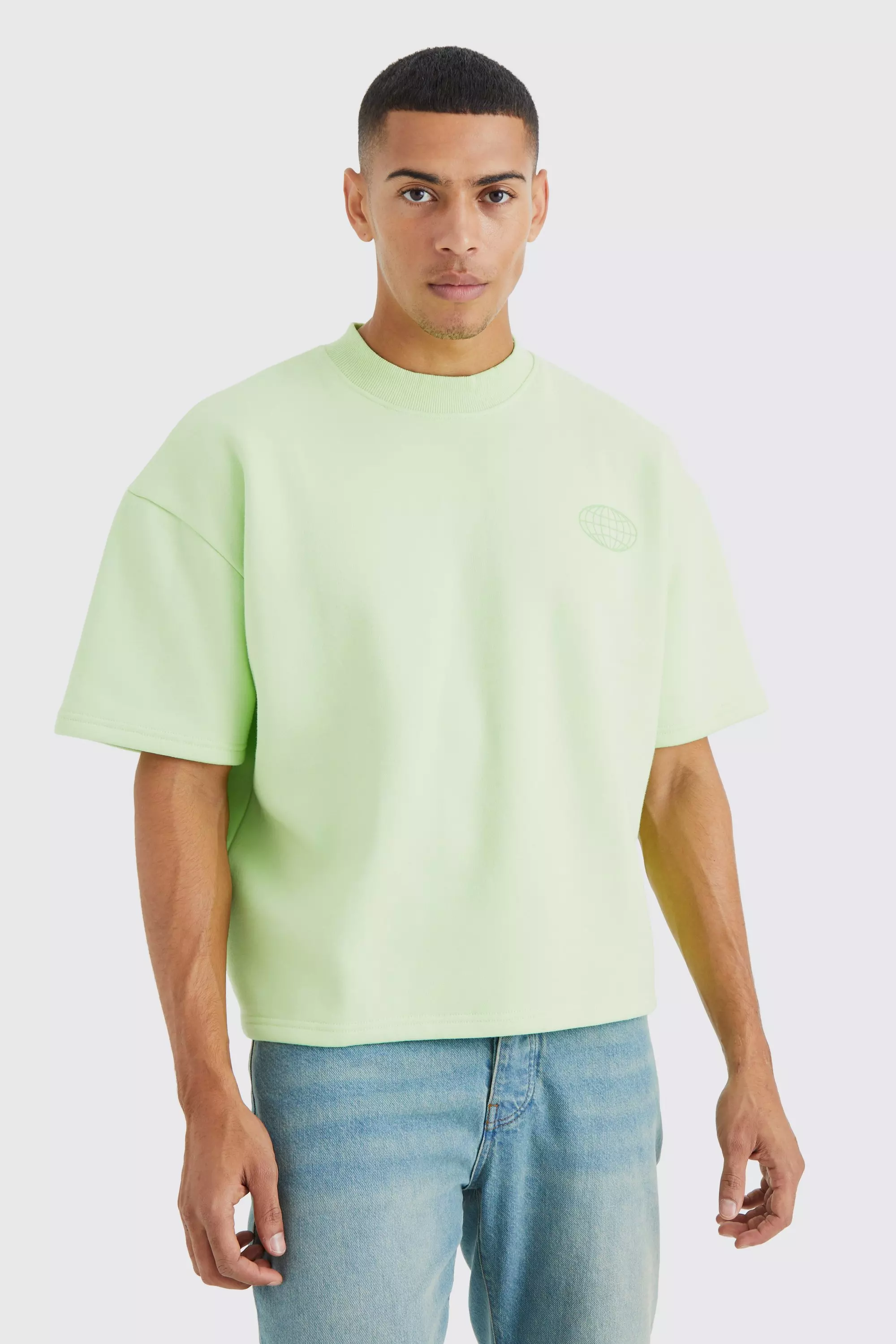 Oversized short sleeve outlet sweatshirt