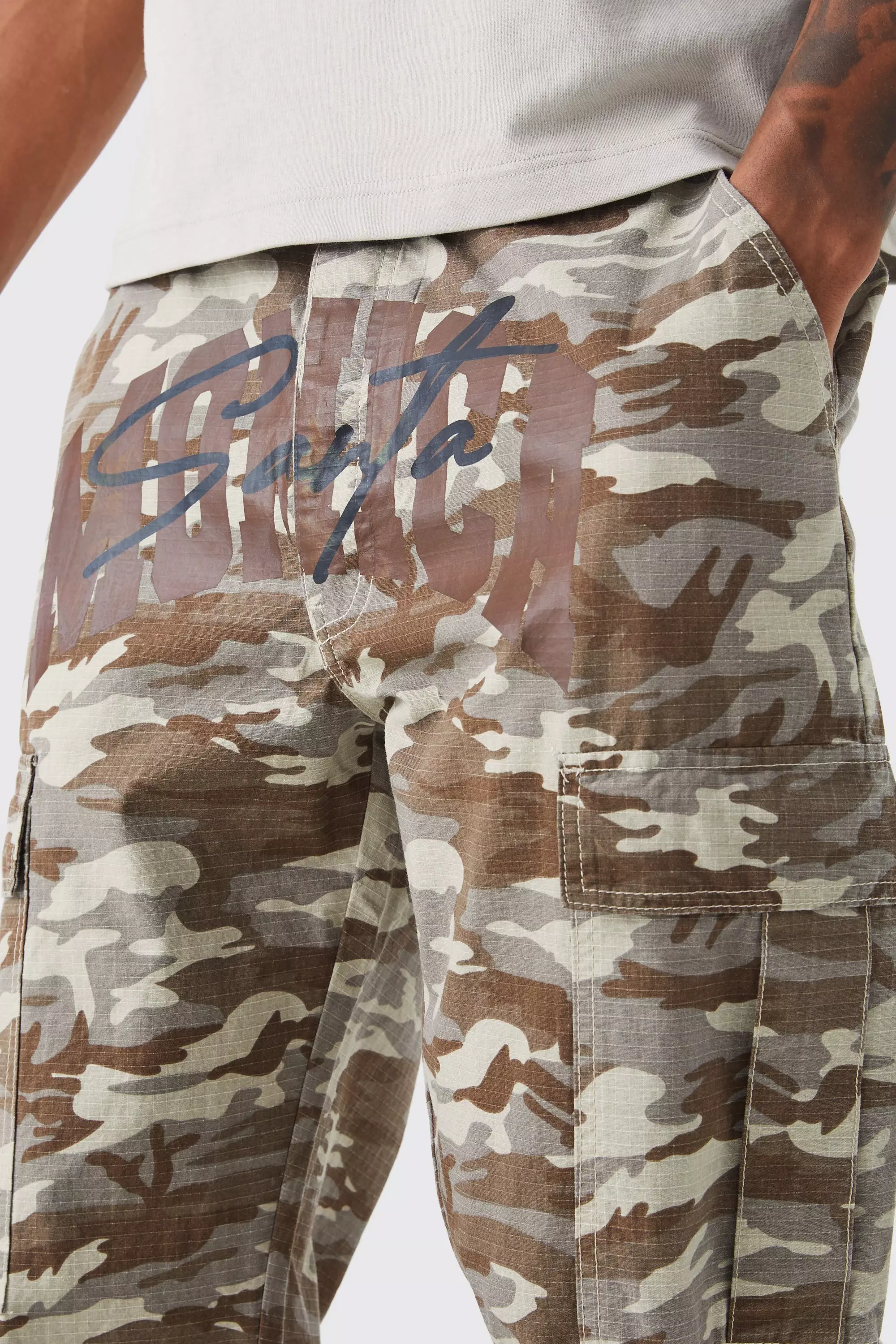 Mens tall camo on sale pants