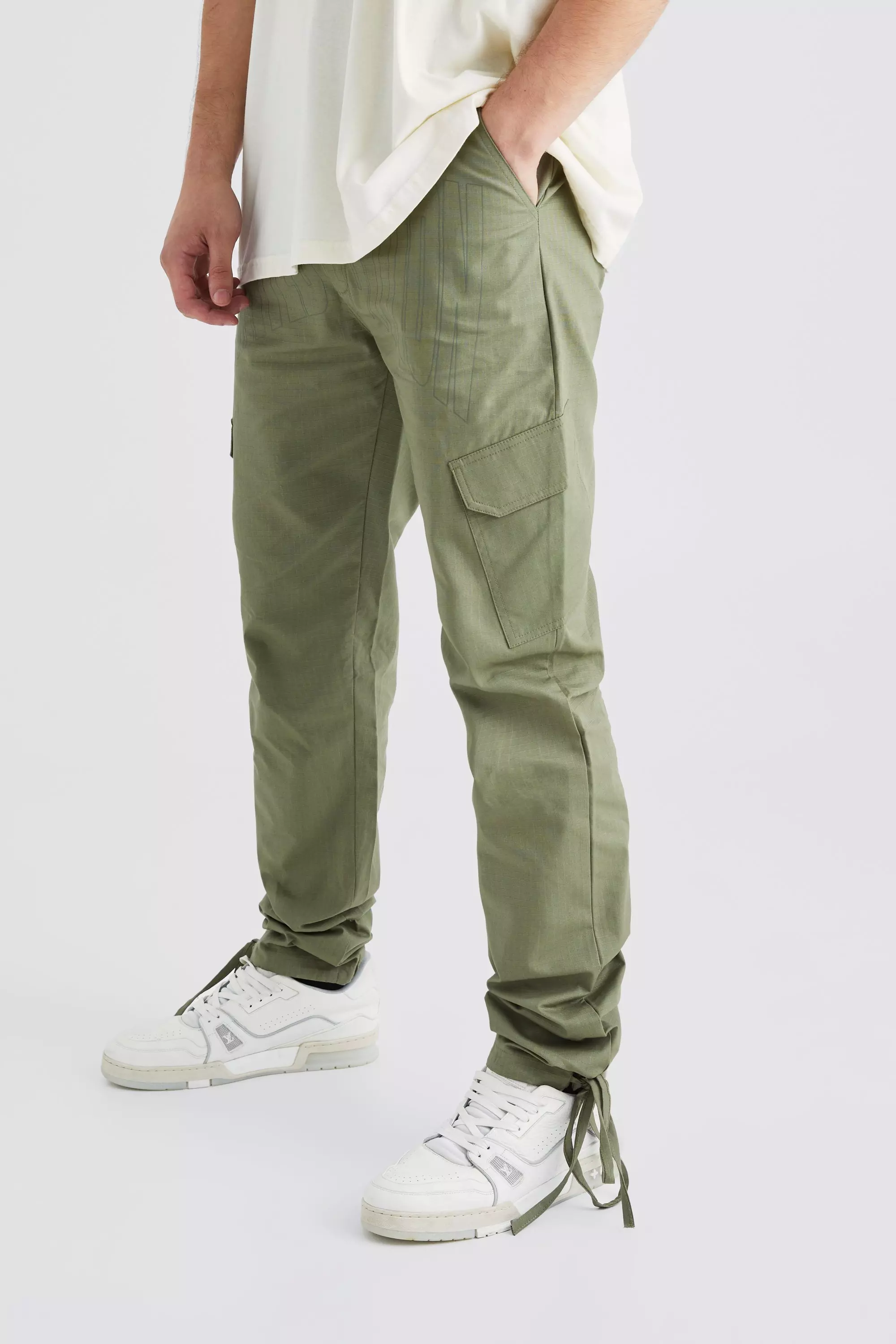 PacSun Green Cargo Trousers