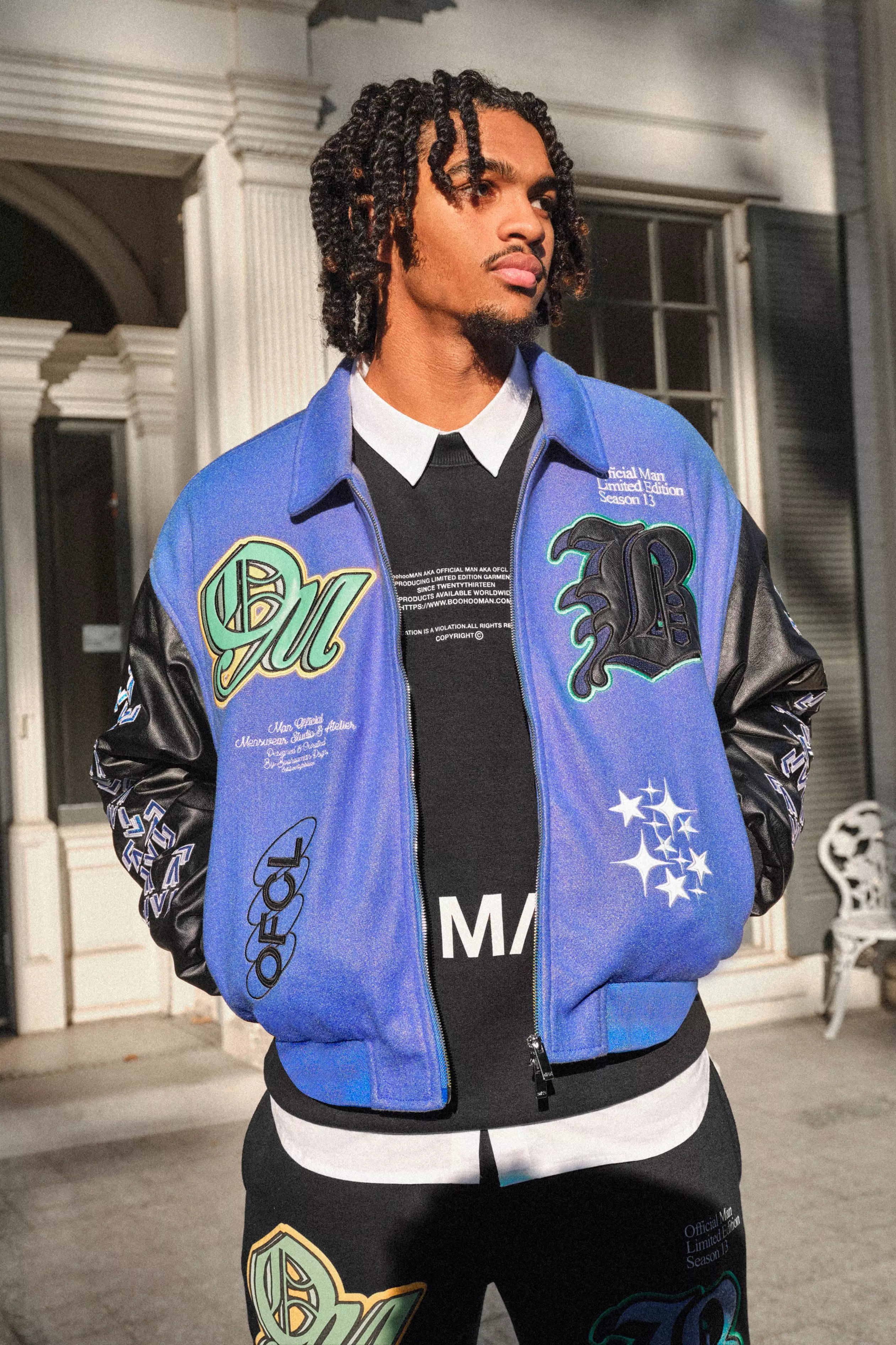 A hot sale varsity jacket