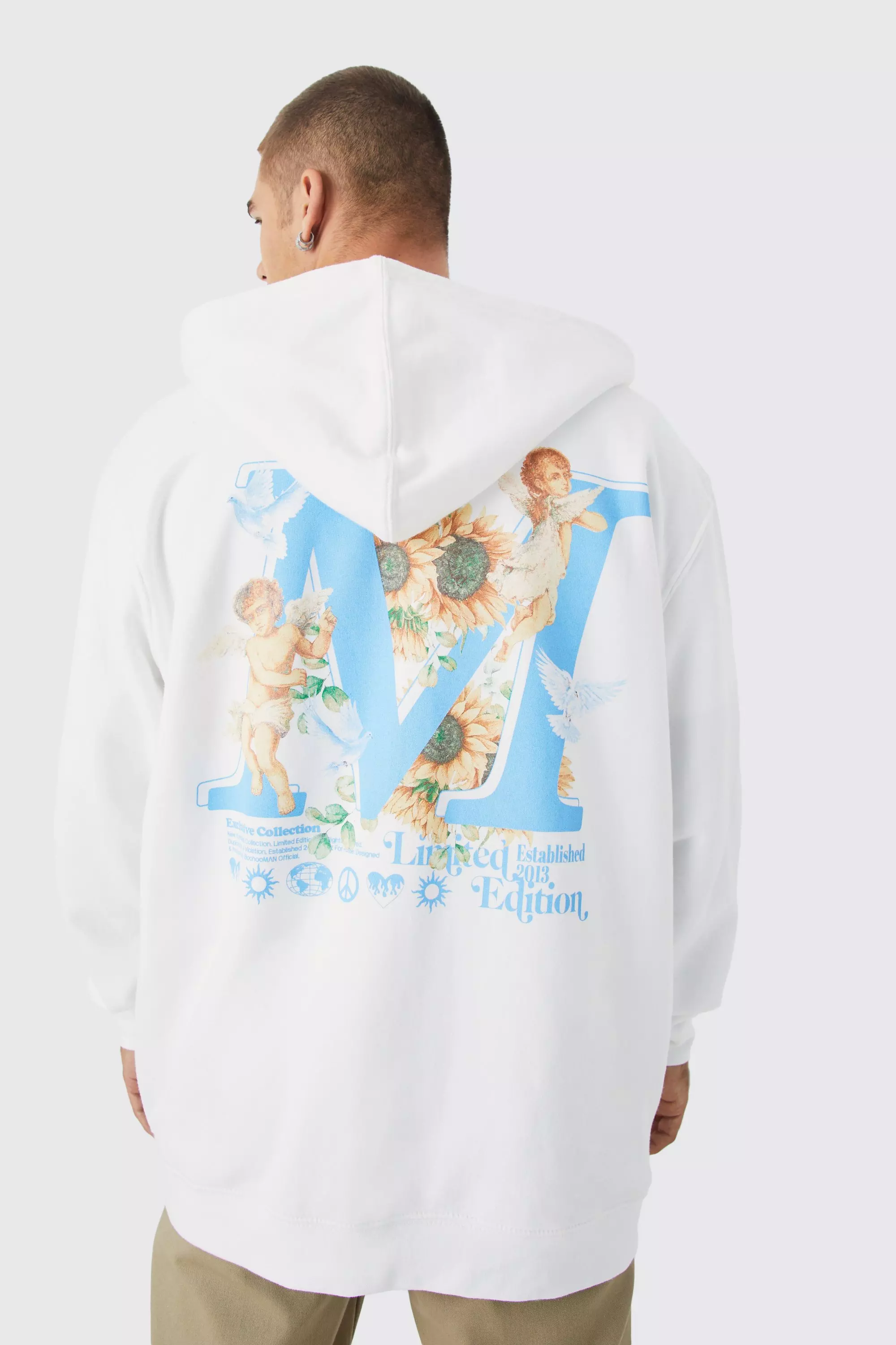 Essentials discount floral hoodie