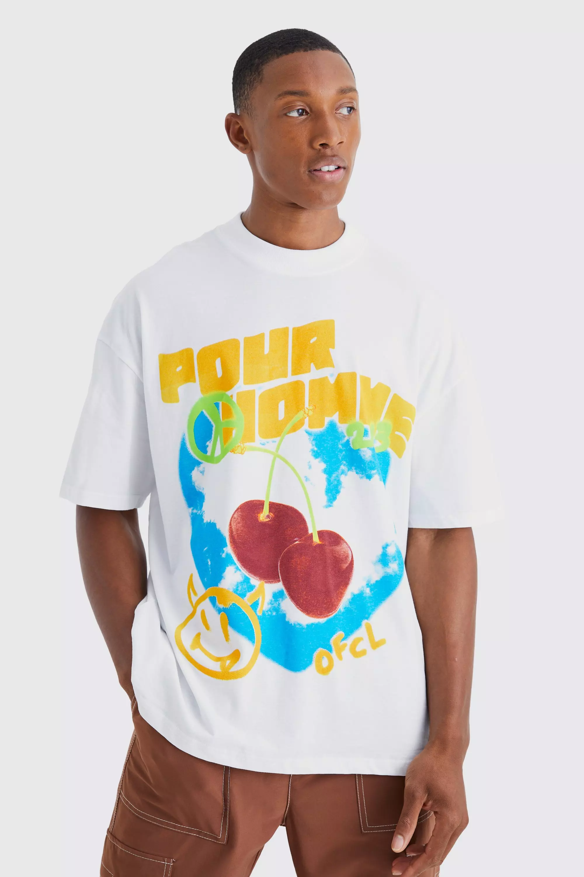 T shirt fruit 2025 of the loom homme