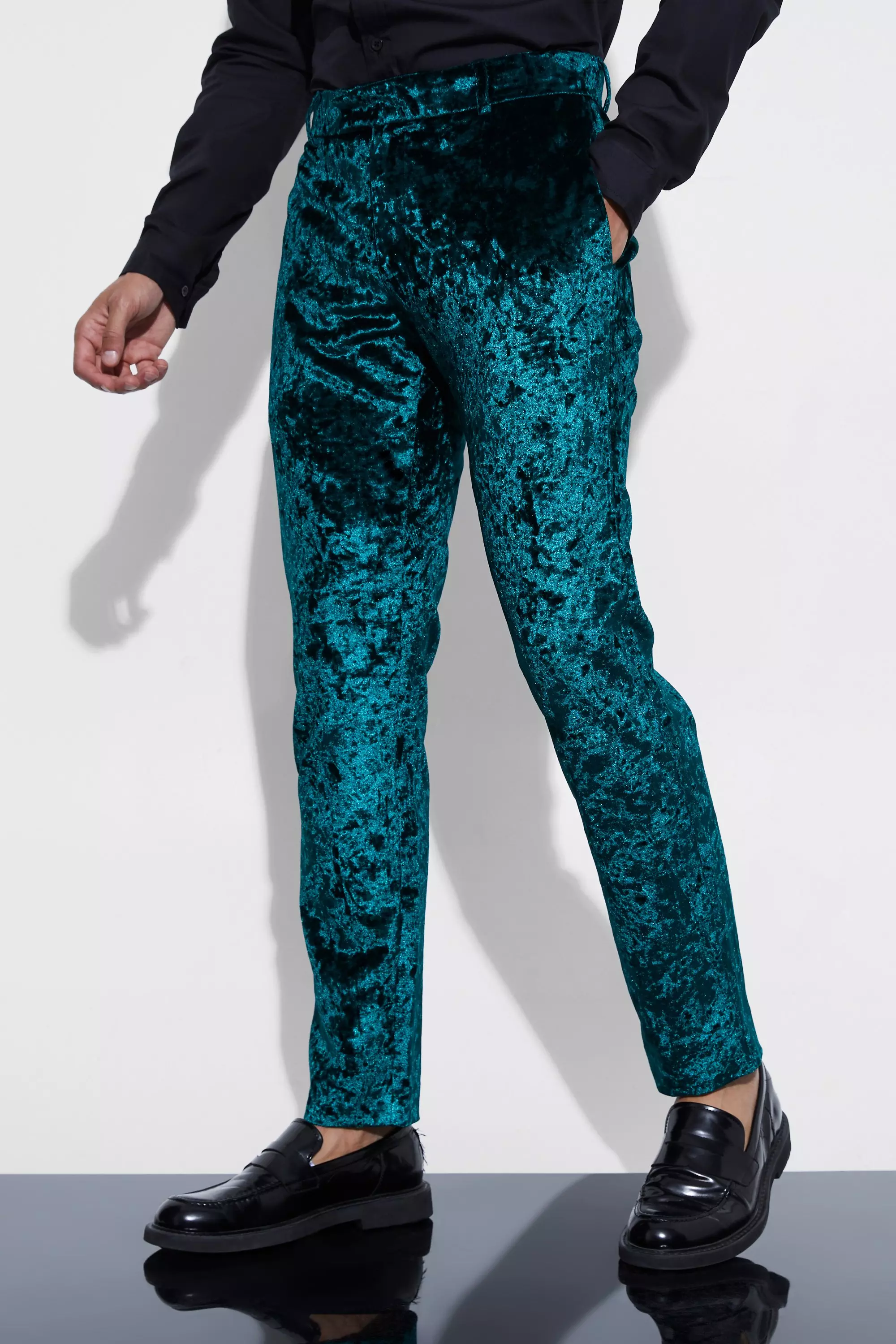 Crushed best sale velvet sweatpants