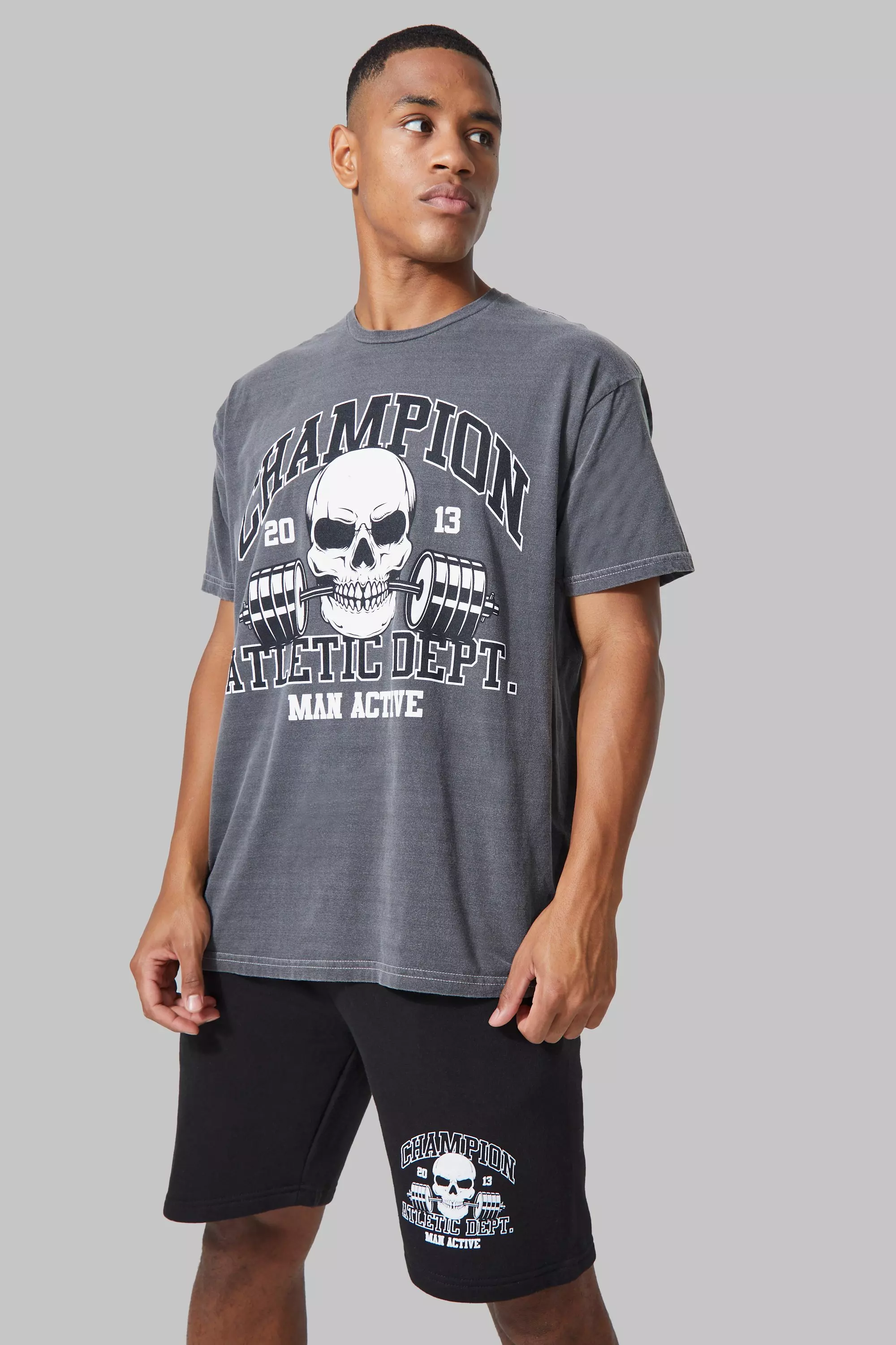 Champion short store and top set