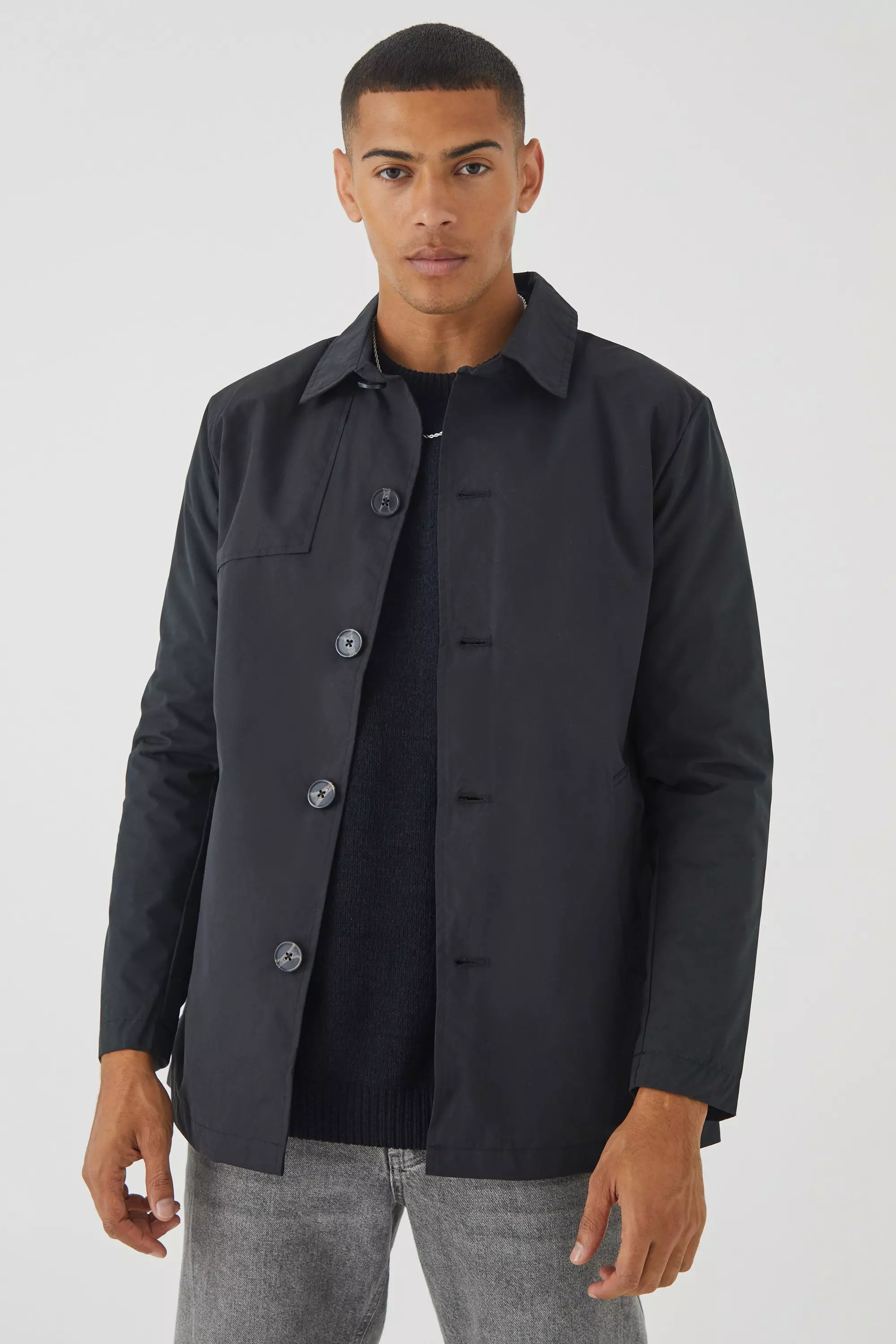 Imperméable court homme hot sale