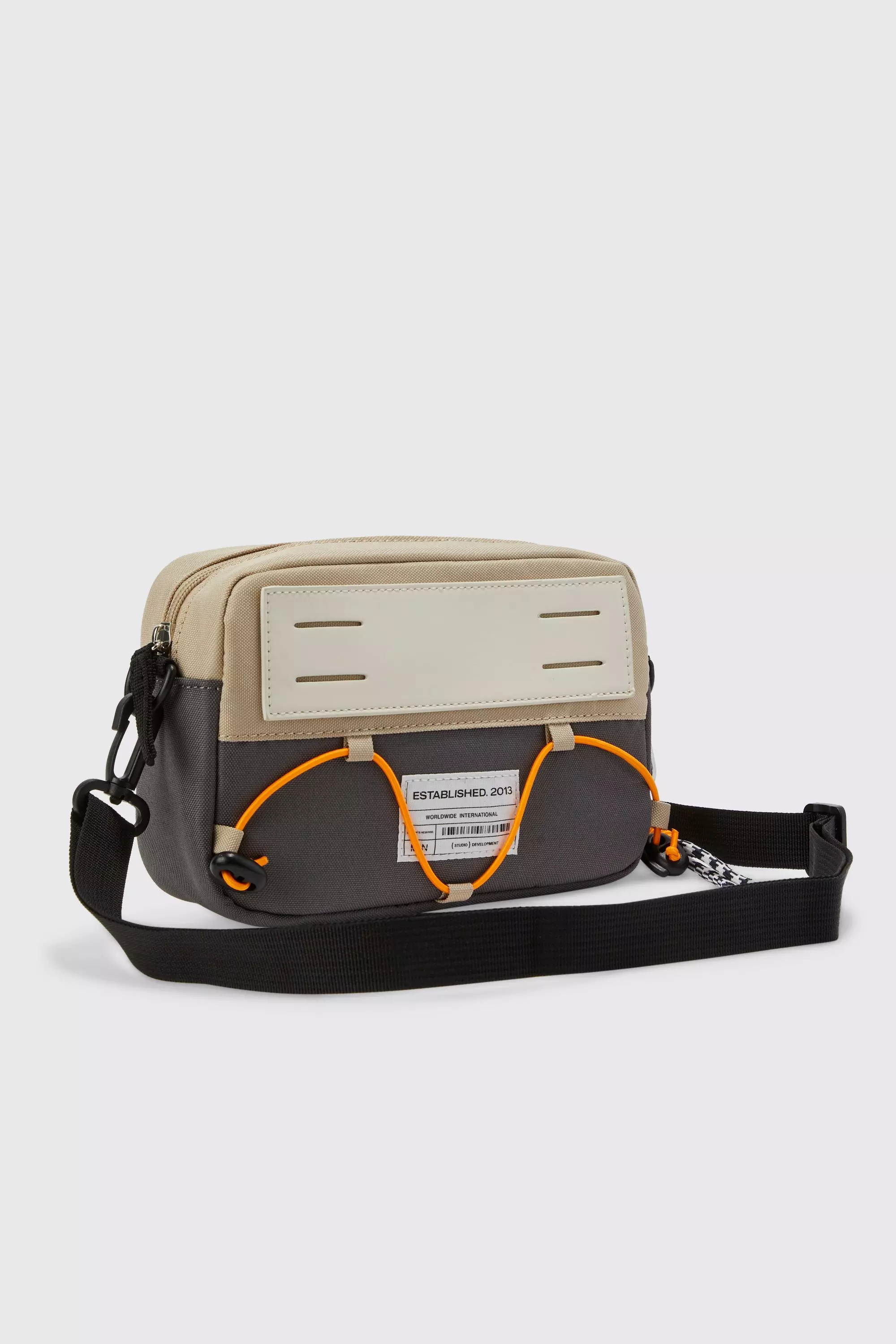 Nylon Bungee Cross Body Bag