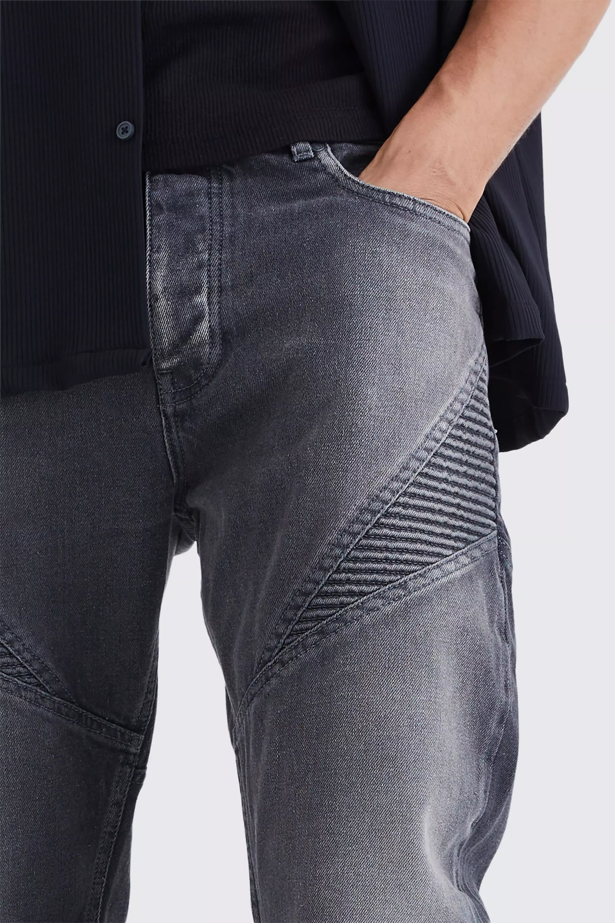 Tall sales biker jeans