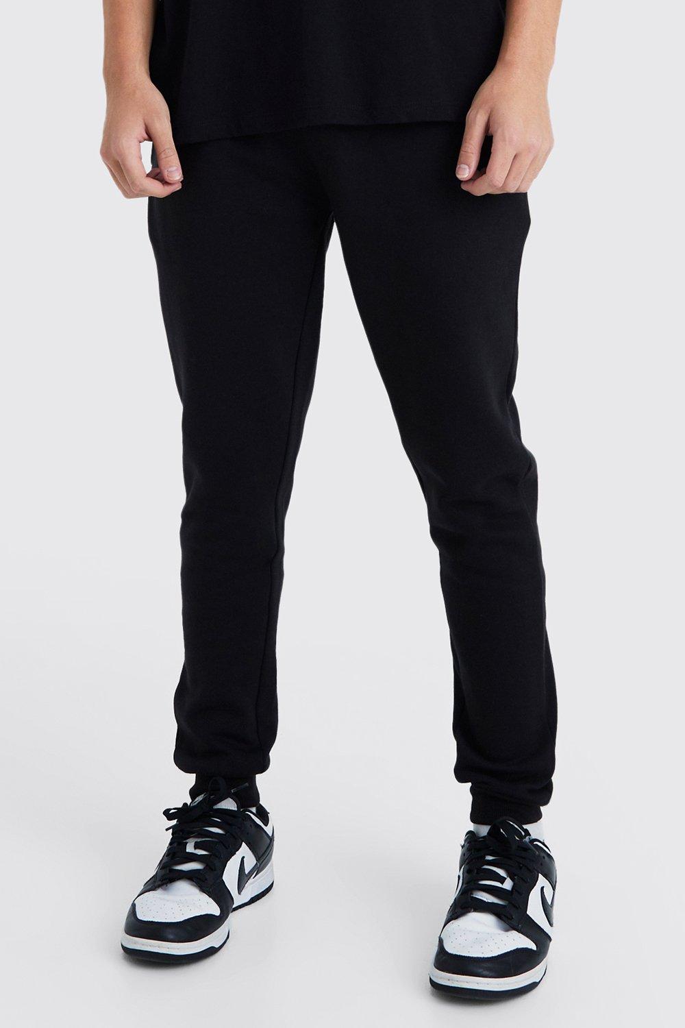 Pantaloni tuta Super Skinny Fit, Nero