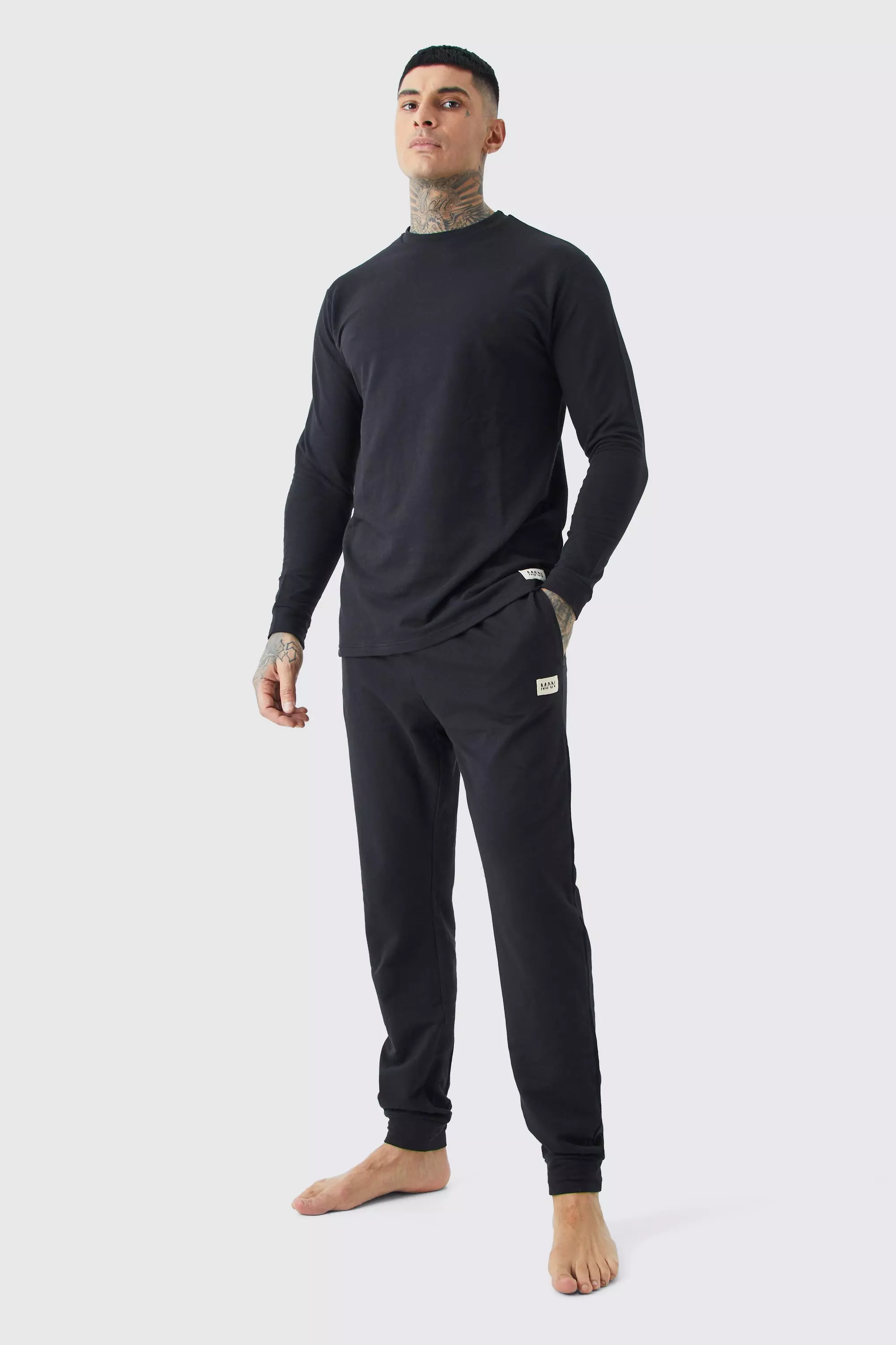 Black Tall Lounge Jogger For Women