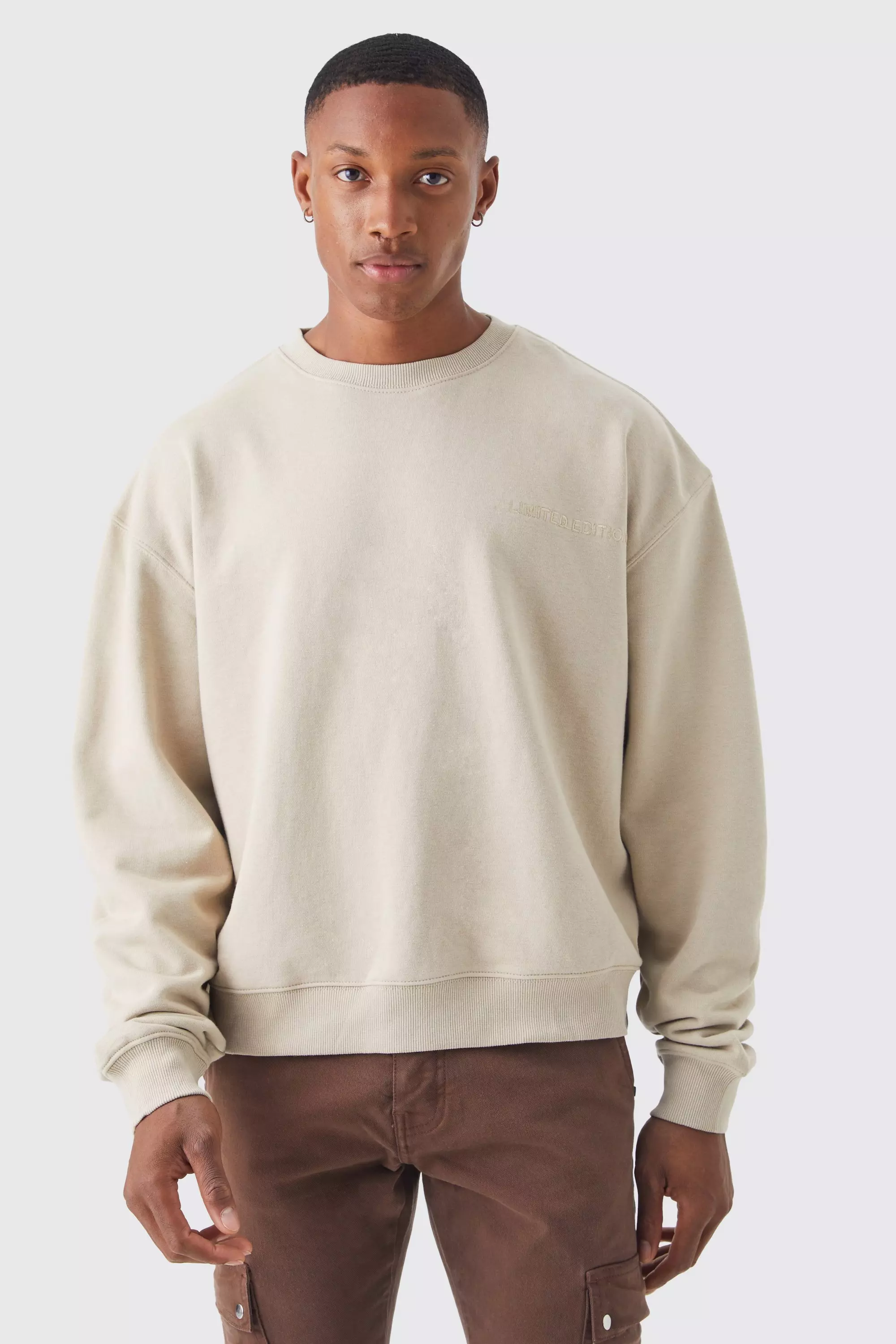 Oversized Boxy Heavyweight Sweatshirt