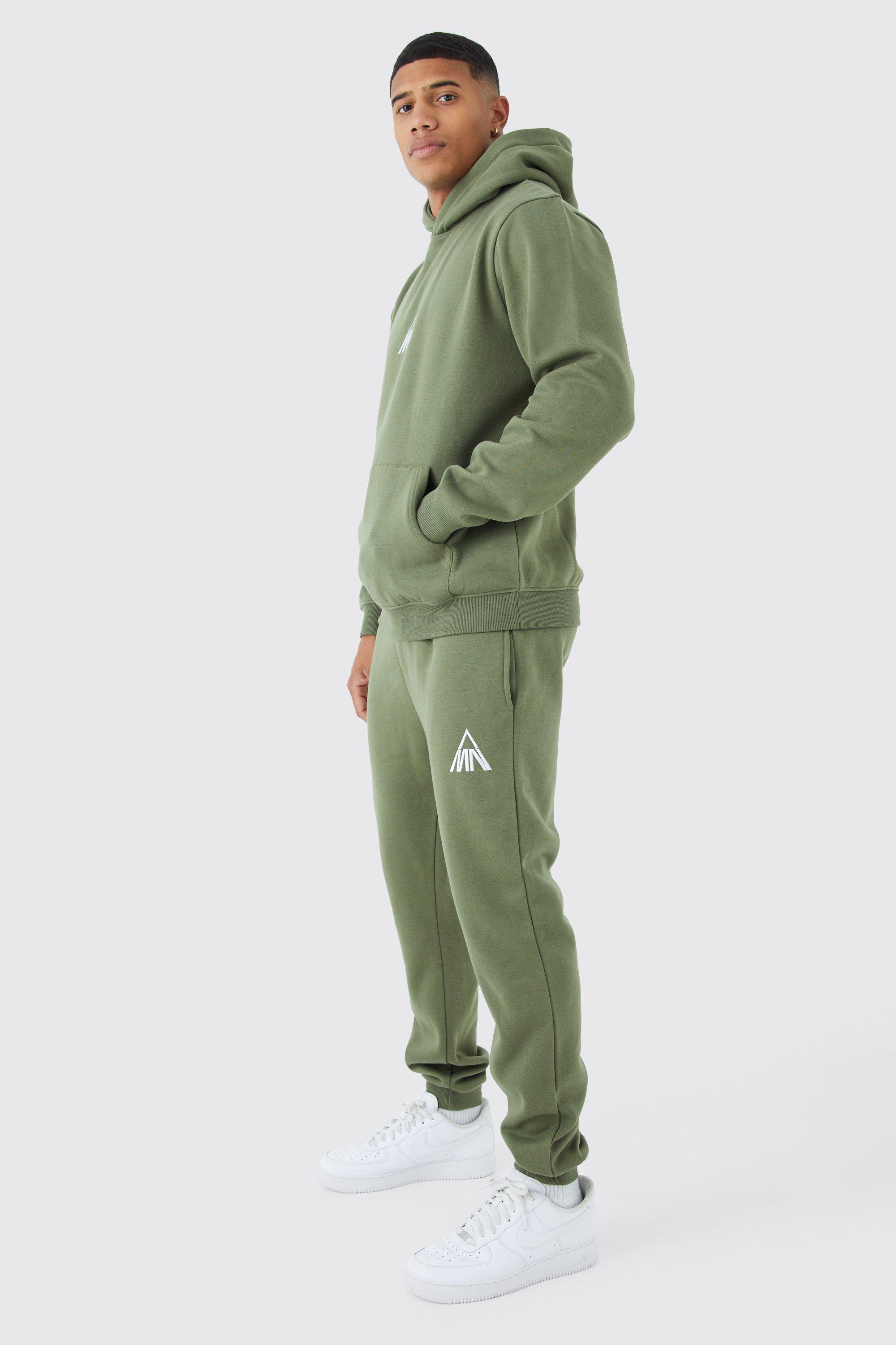 nike sportswear track suit green xl