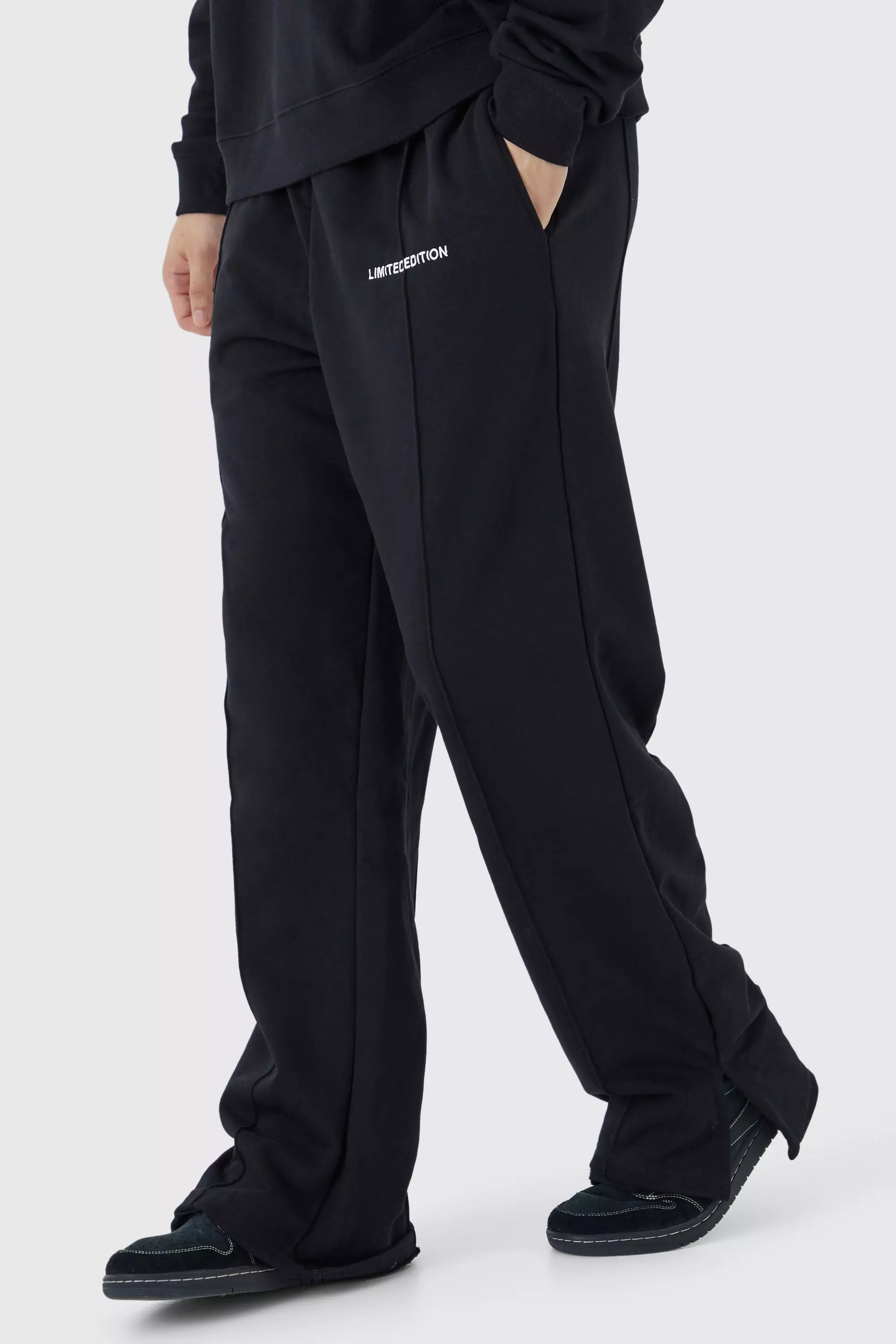 Tall Relaxed Heavyweight Split Hem Sweatpants