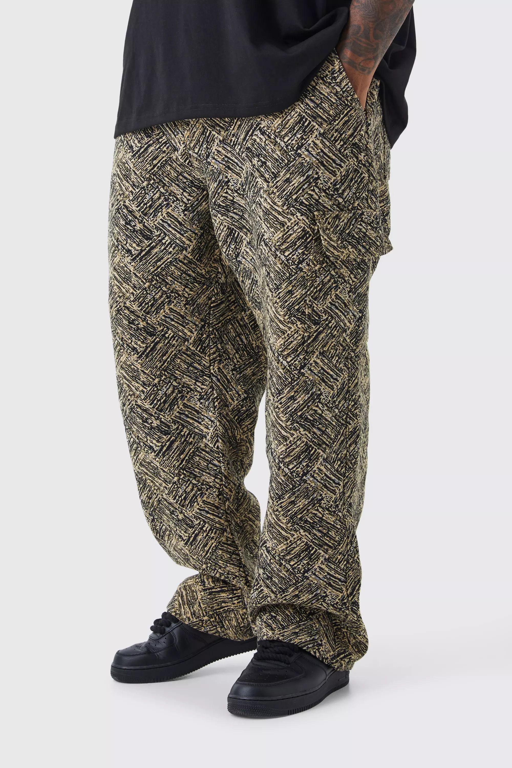 Plus Relaxed Fit Tapestry Trouser