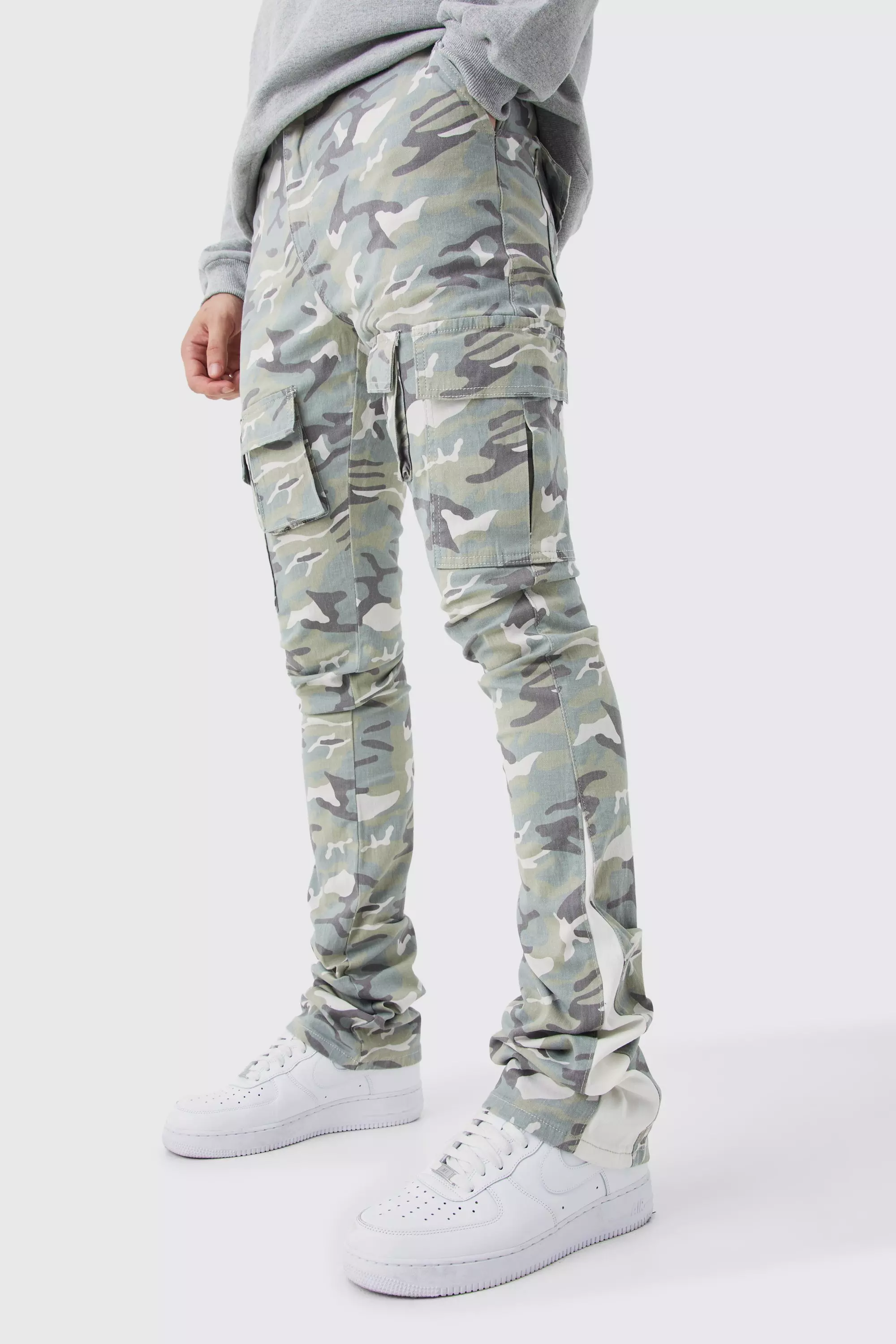 Relaxed Fit Jogger - Light Grey Camo – OWN YOUR ELEGANCE