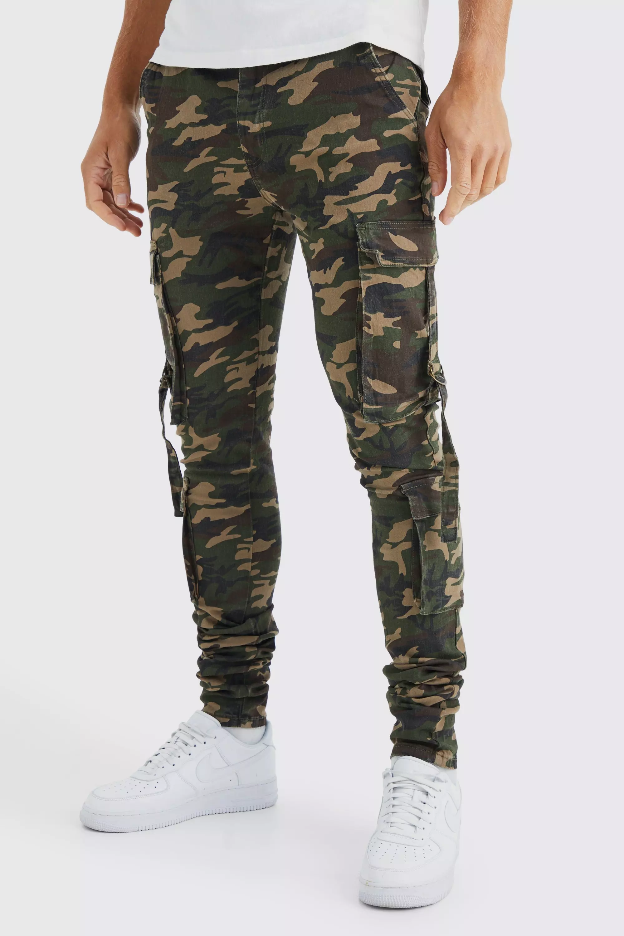 Men's skinny best sale camouflage pants