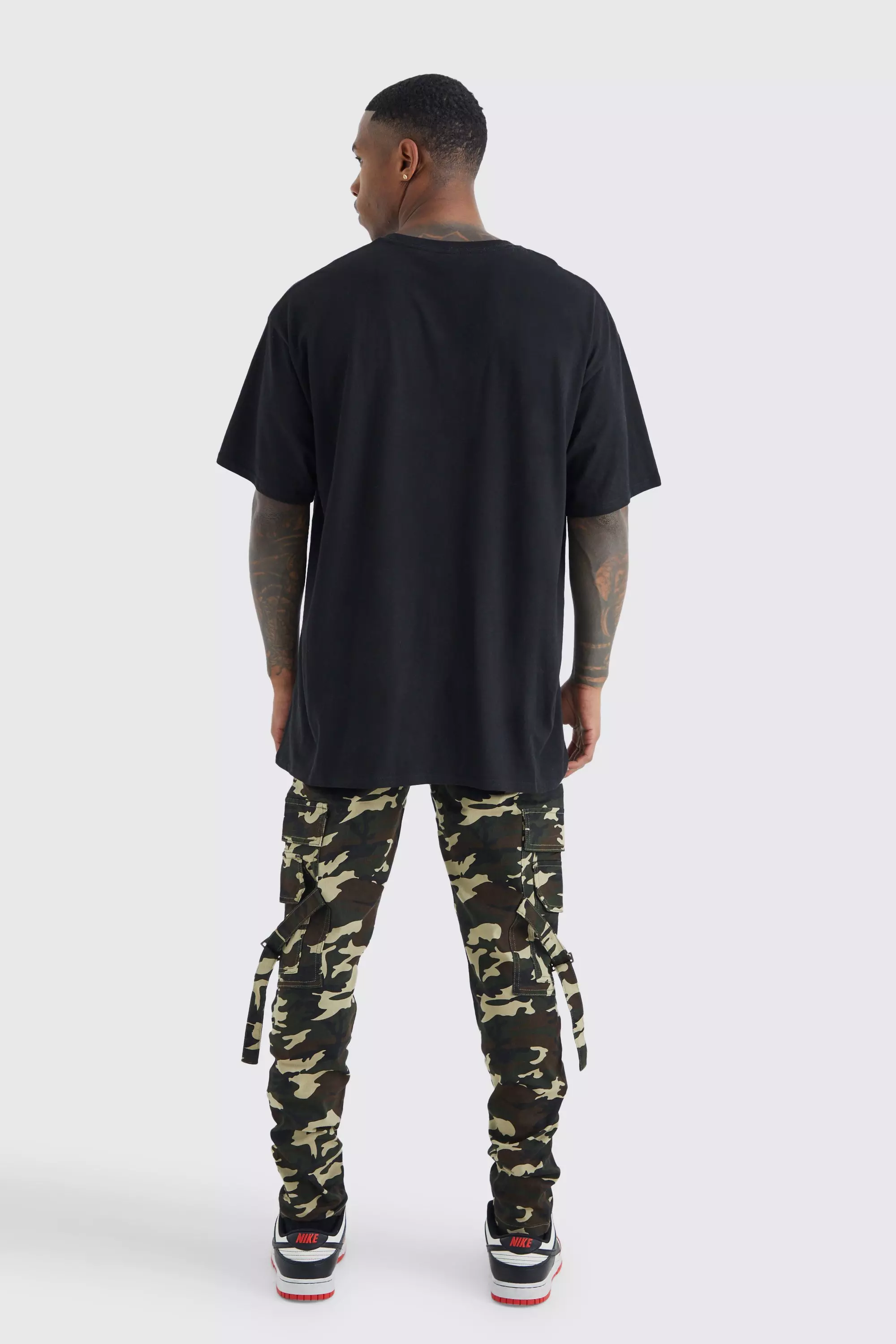 Cargo hot sale strap pants