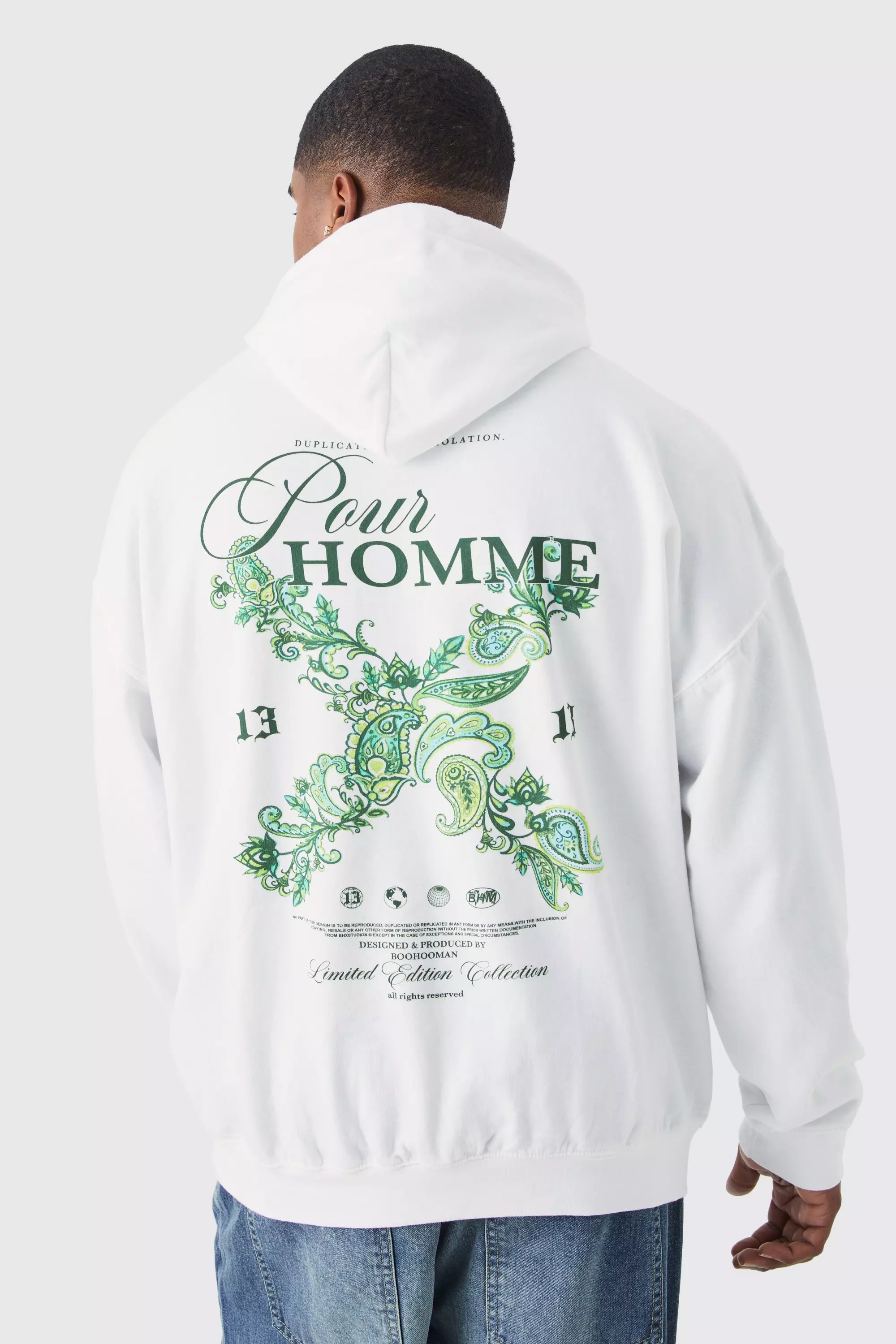 White best sale bandana hoodie