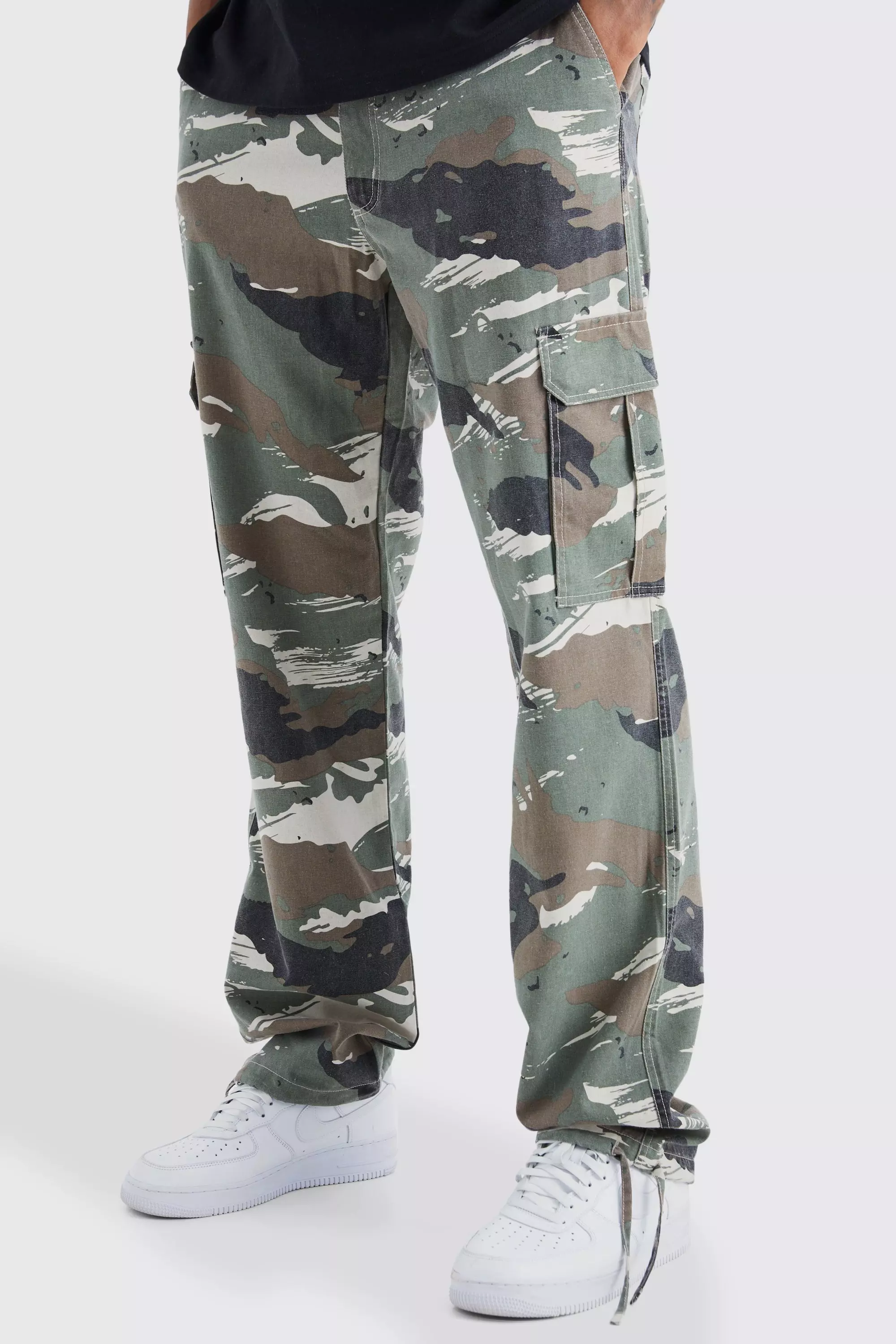 Tall on sale camo trousers