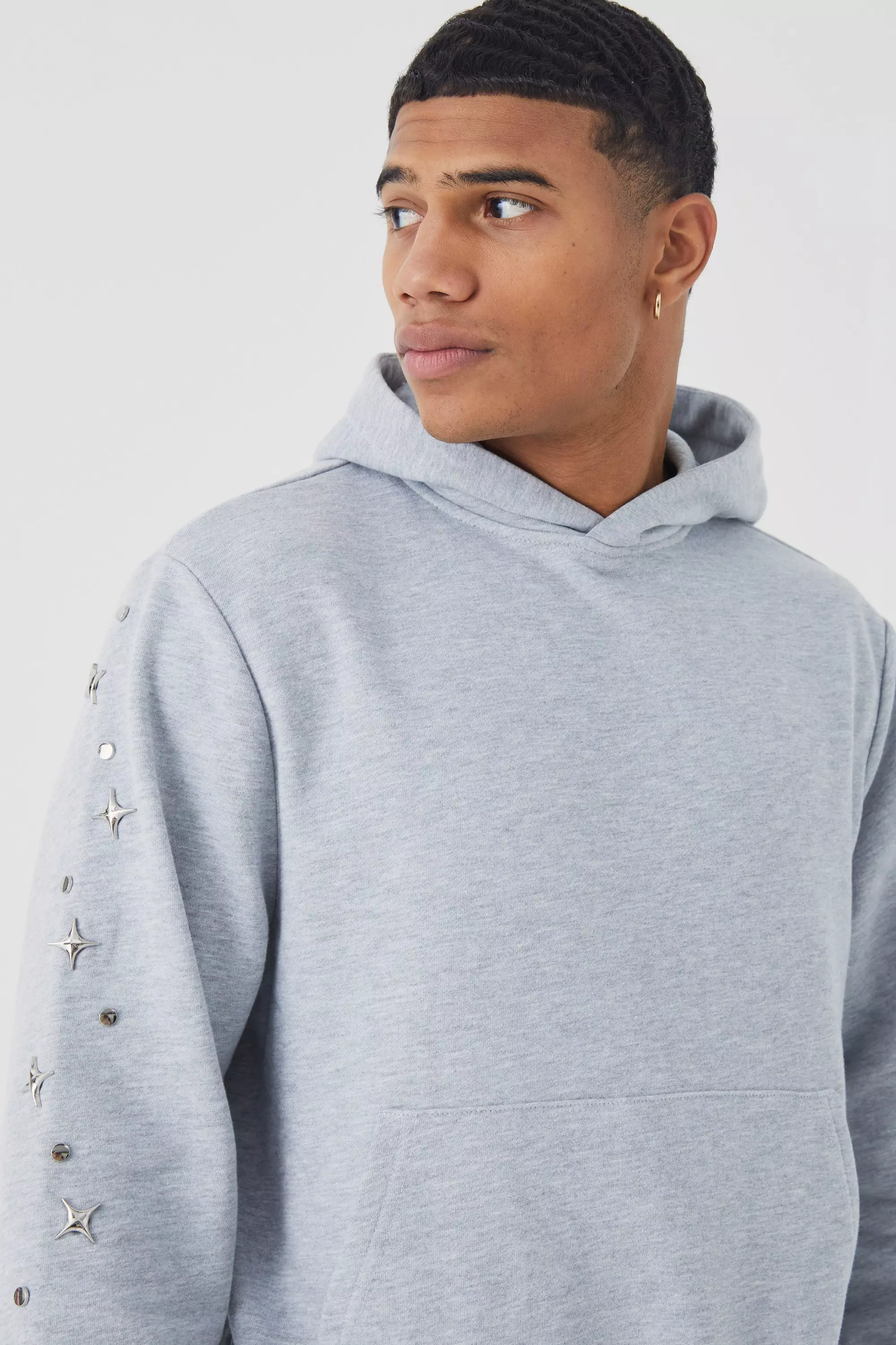 Embellished hoodie cheap