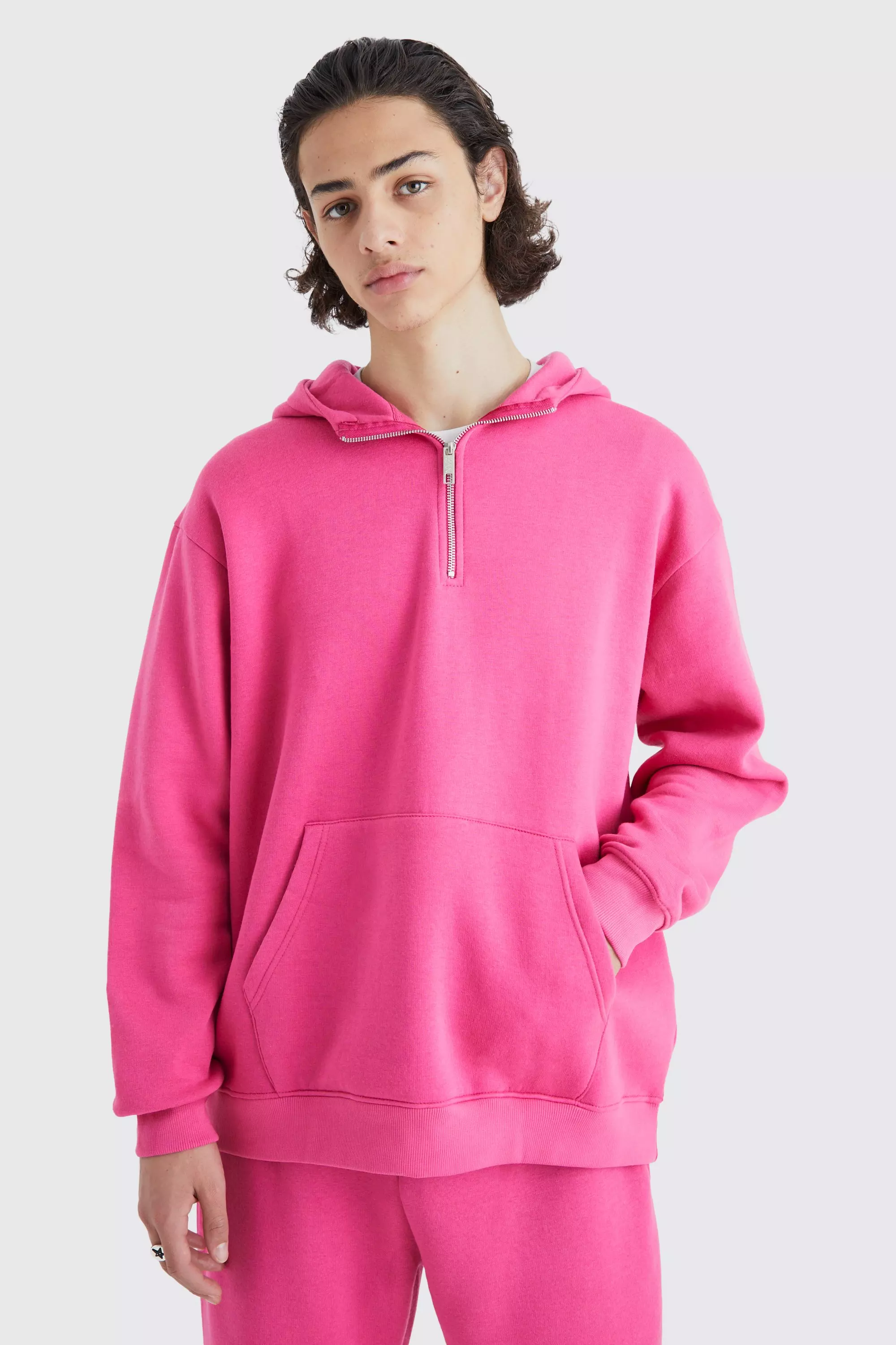 Pink discount graffiti hoodie