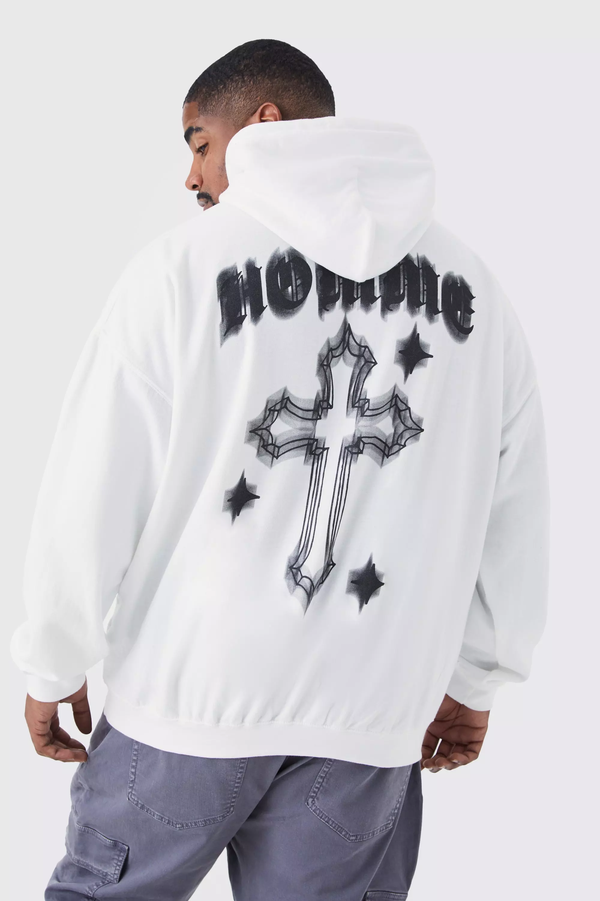 Sweat capuche homme grande taille hot sale