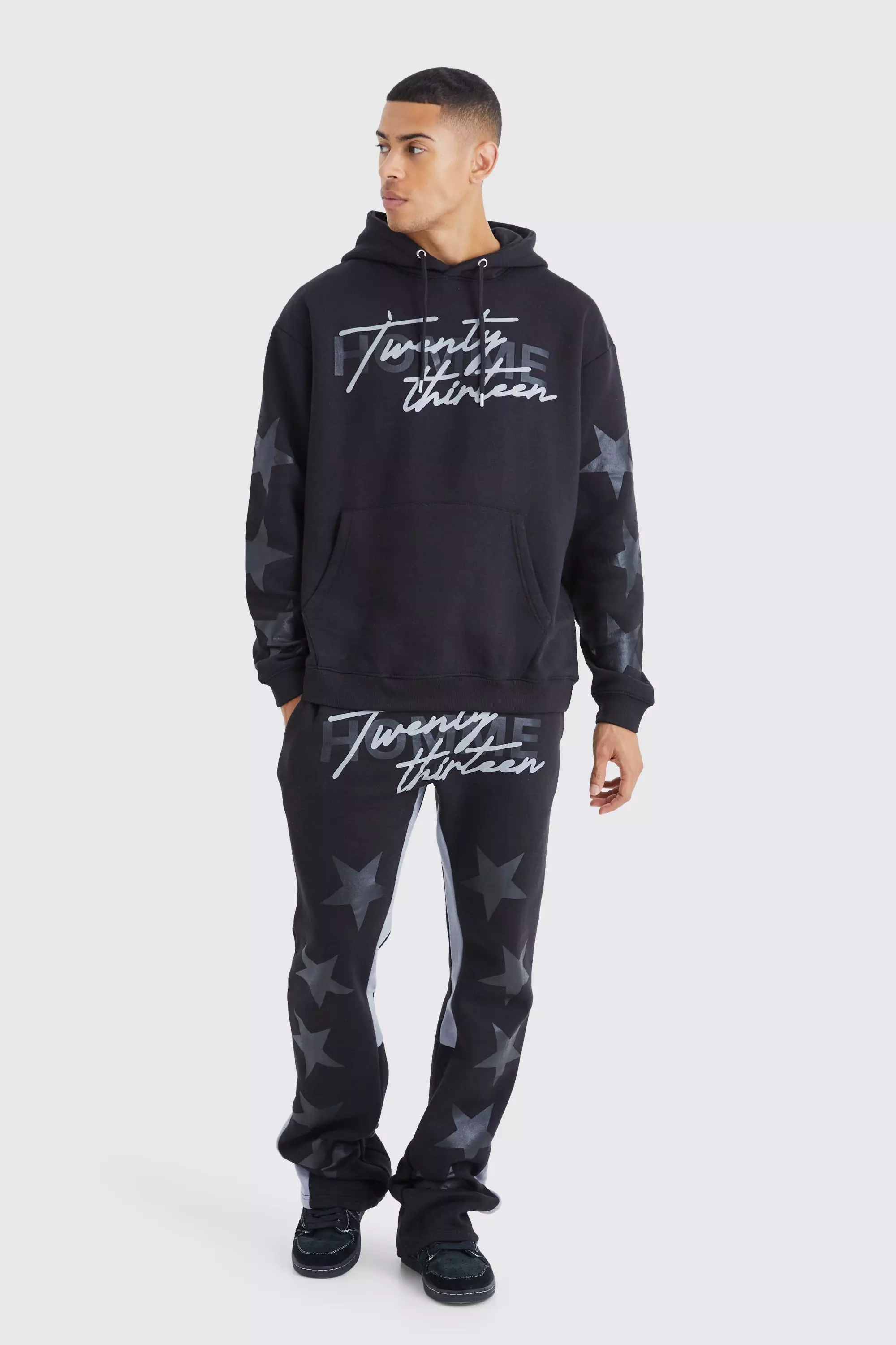 Star store print tracksuit