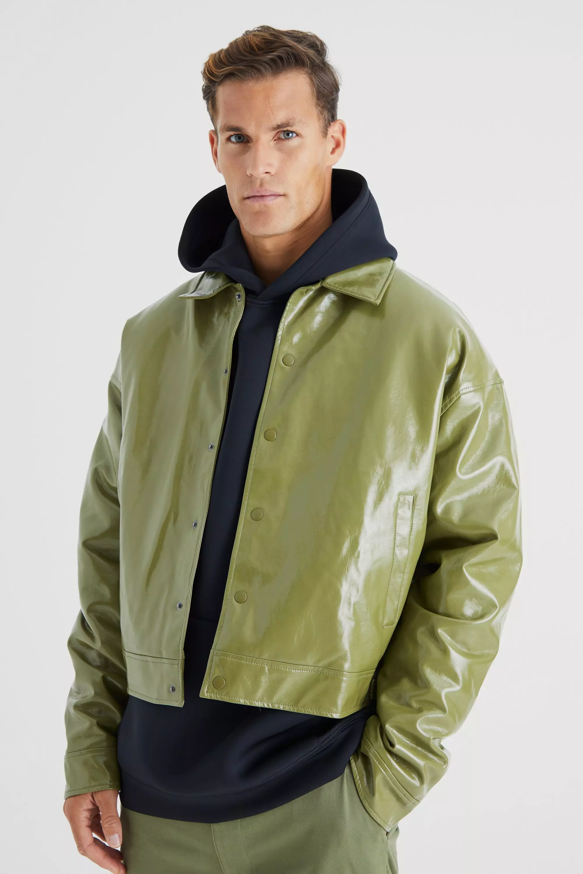 Boohooman sale harrington jacket