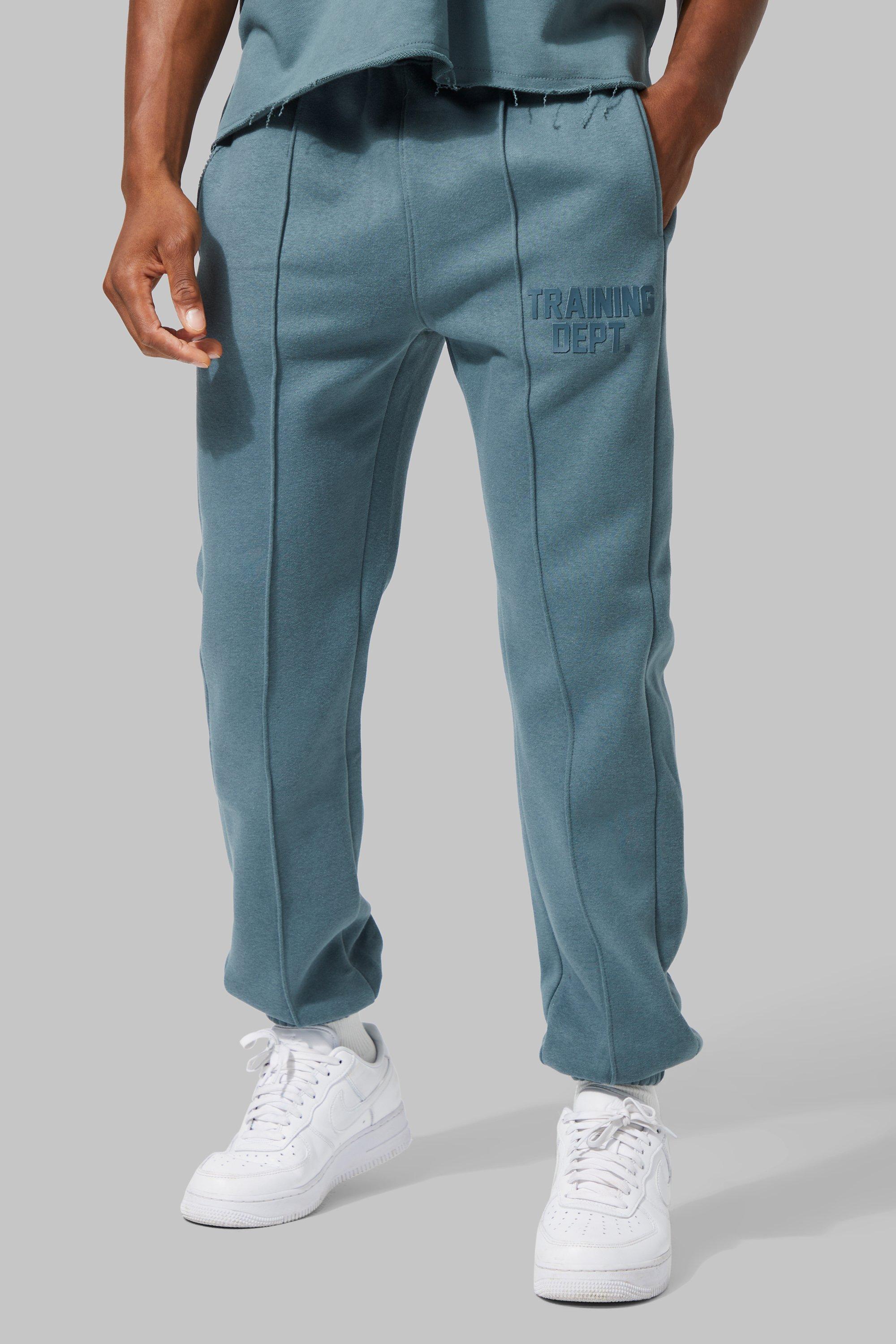 Image of Pantaloni tuta Active Training Dept Slim Fit, Azzurro