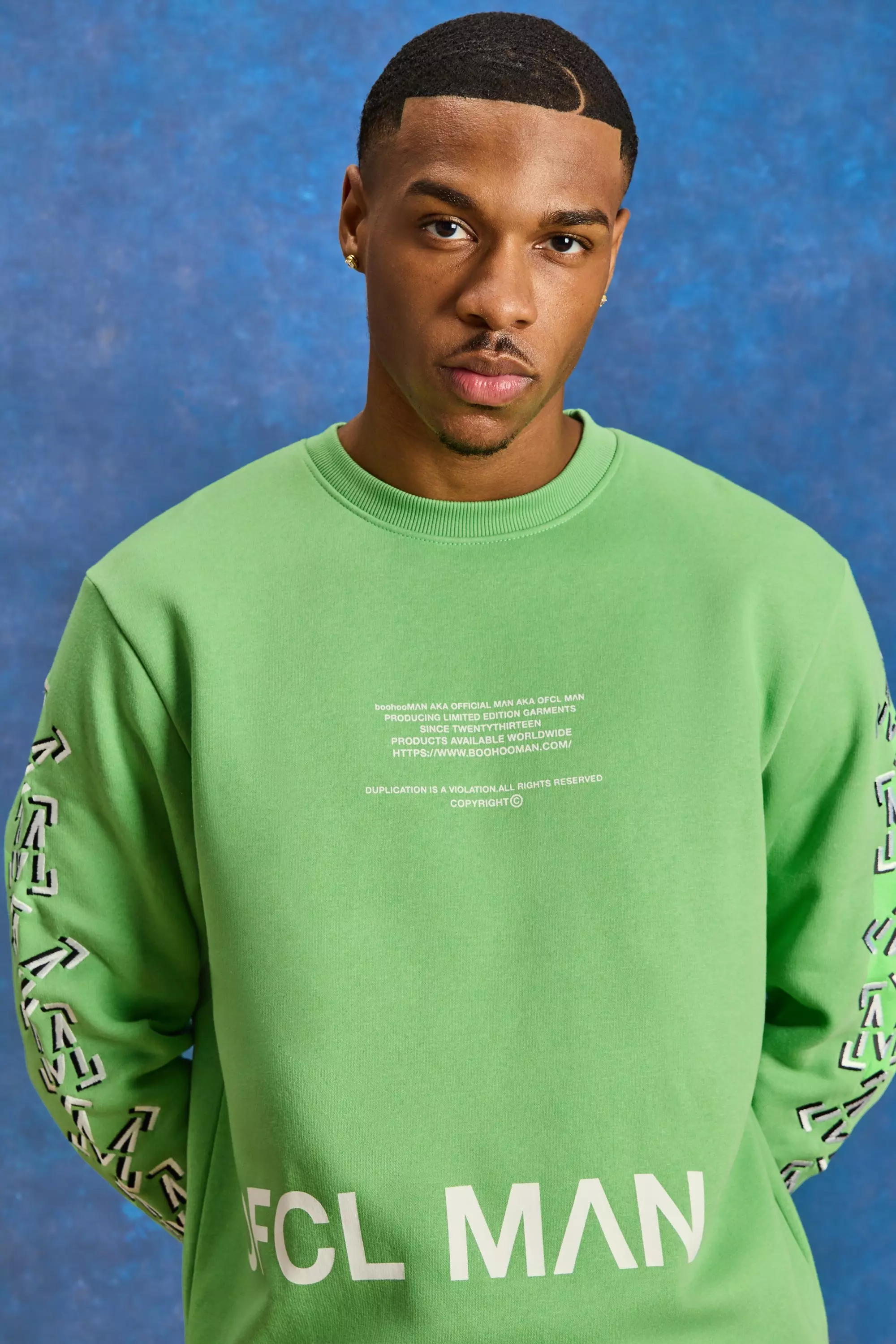 Boohooman sweatshirt online