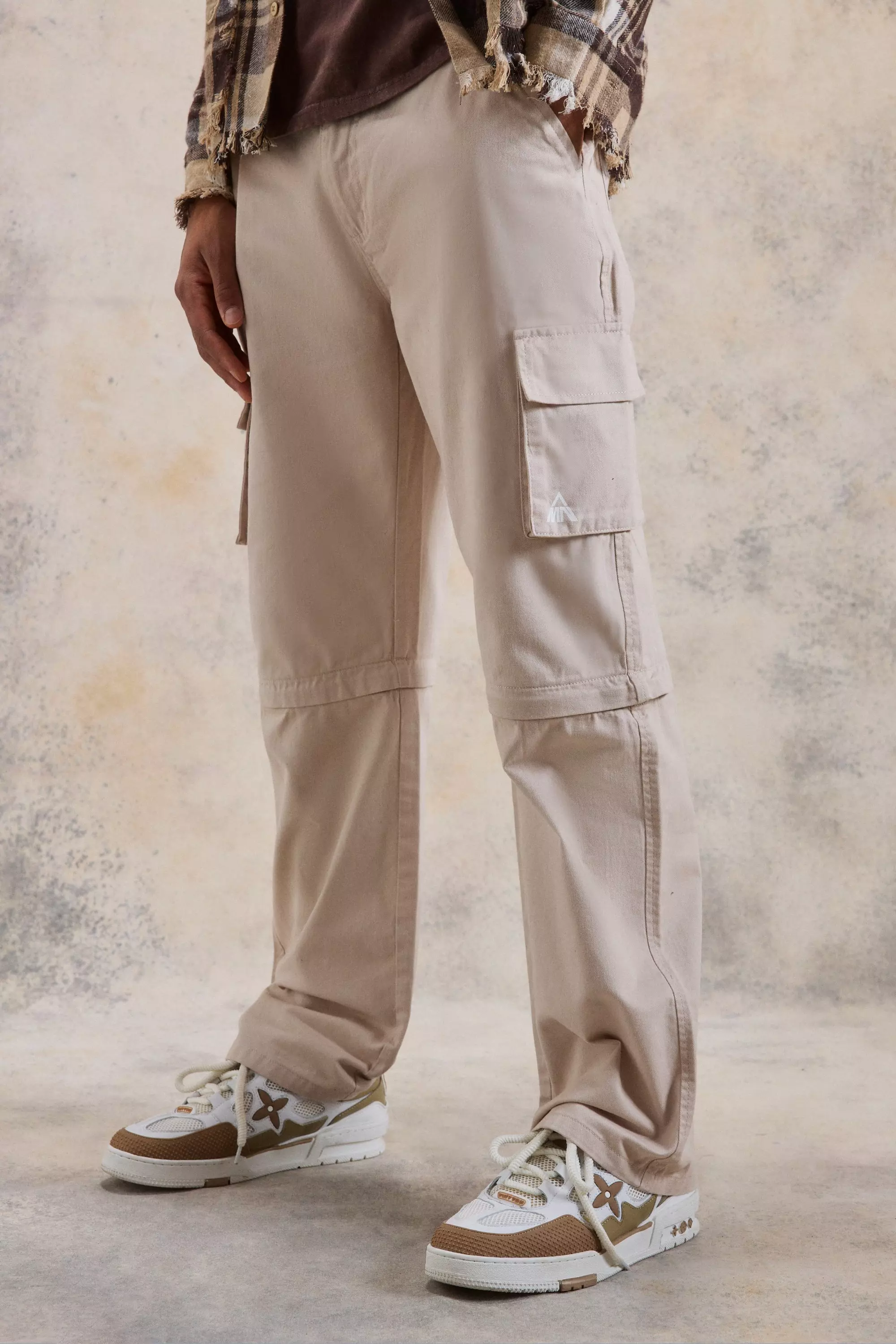 Mens cargo pants sale with zip off legs