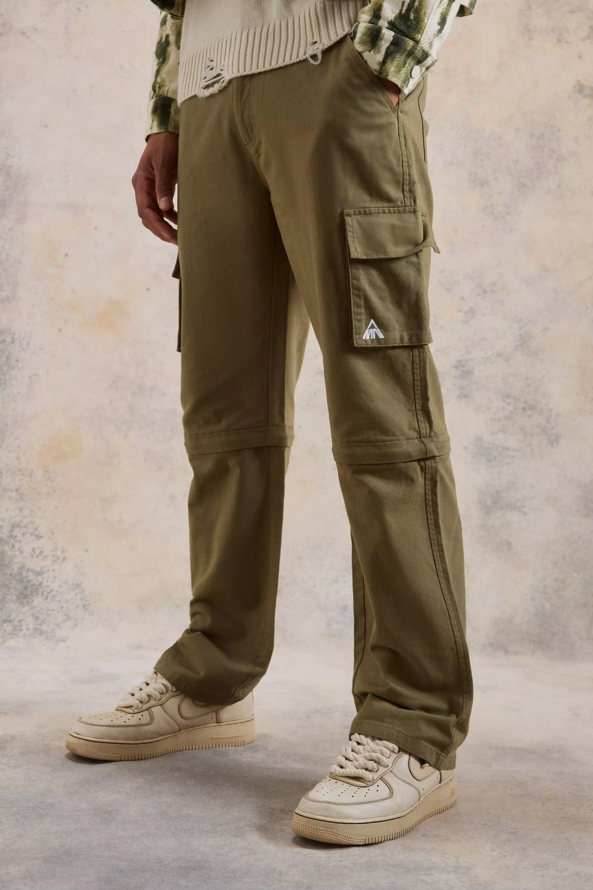 Cargo pants with 2025 zip off legs