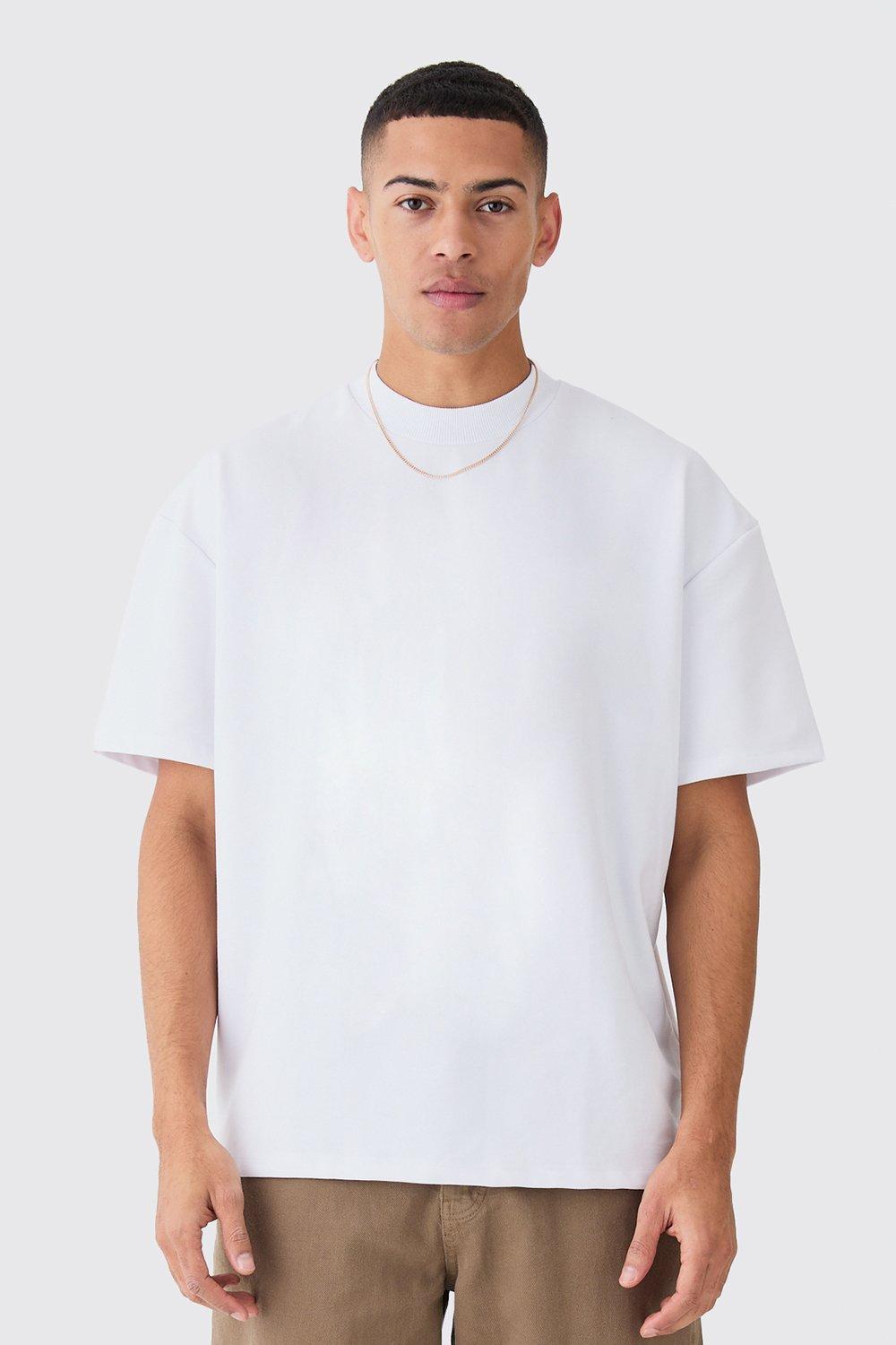 Image of T-shirt oversize Super Heavy Premium, Bianco