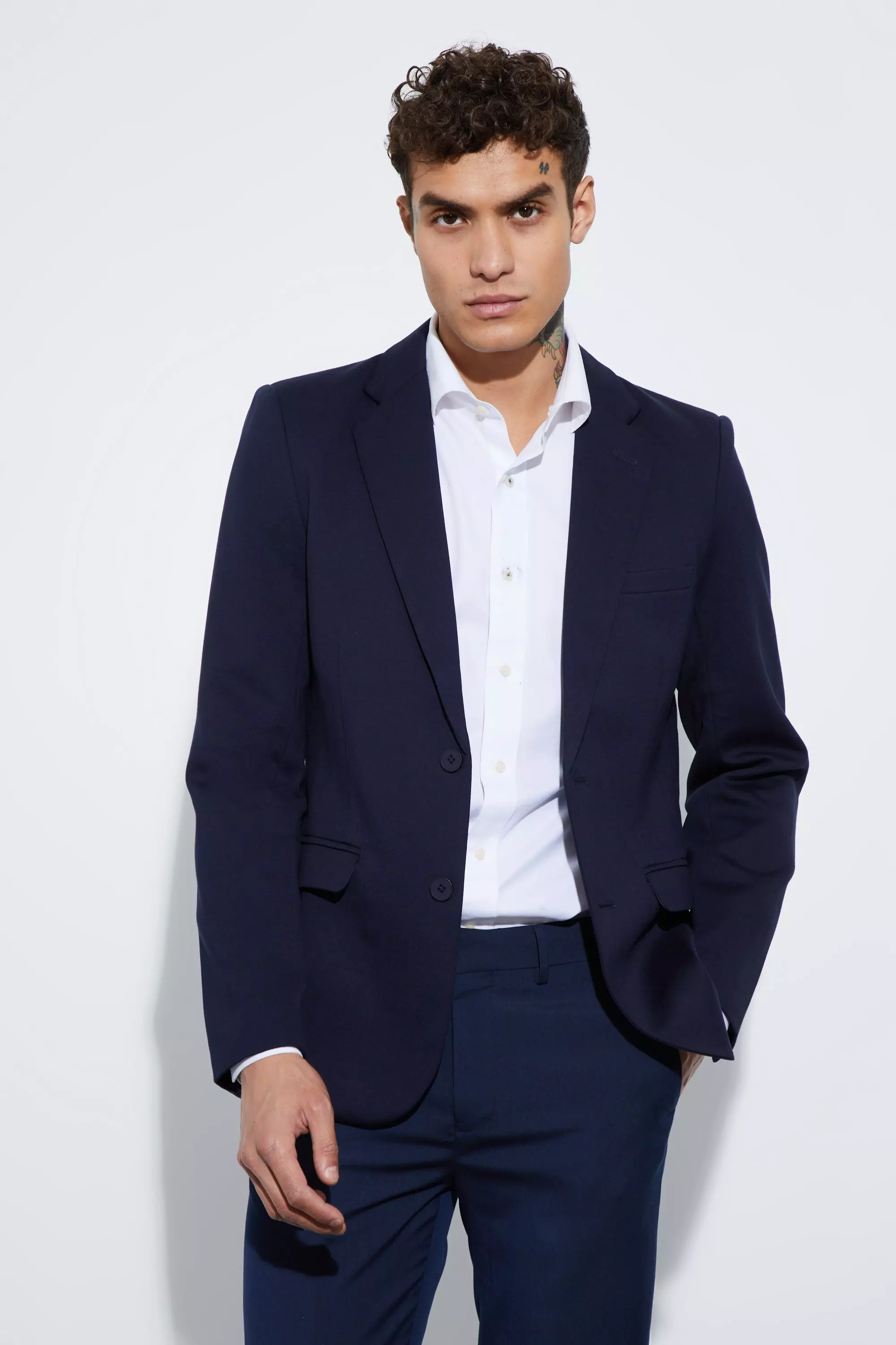 Men's jersey outlet blazer