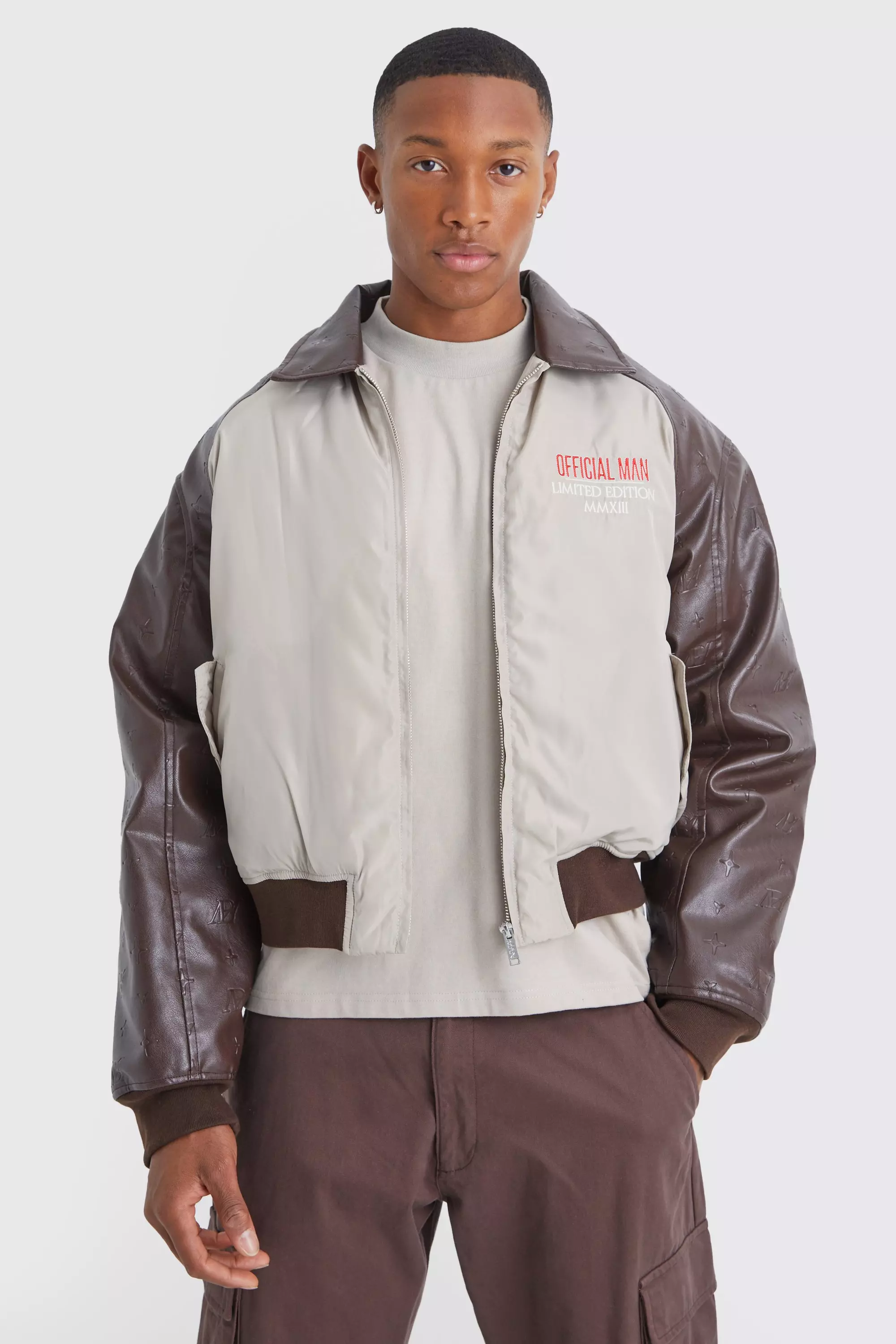 Nylon on sale aviator jacket