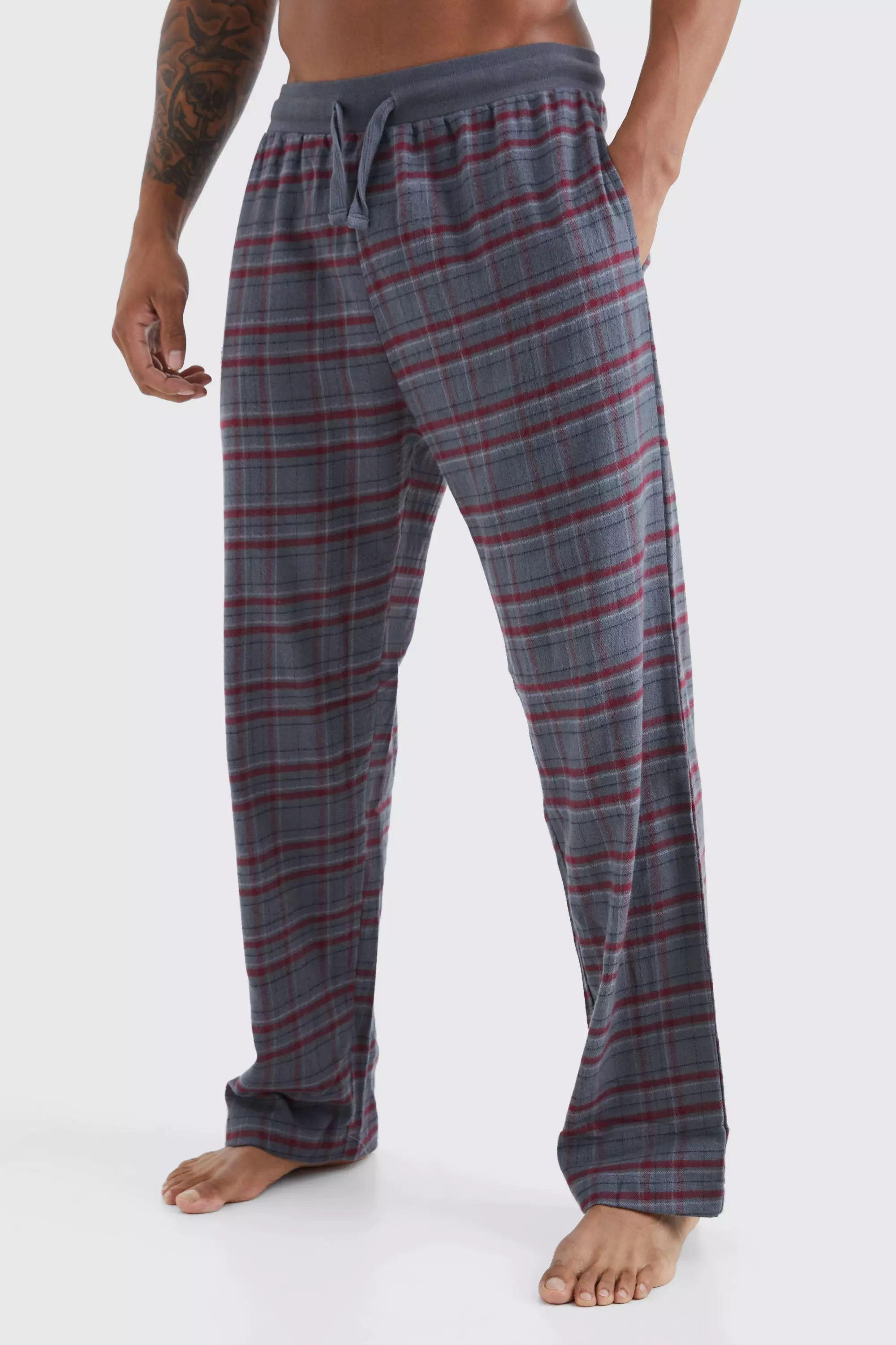 Grey discount pajama bottoms