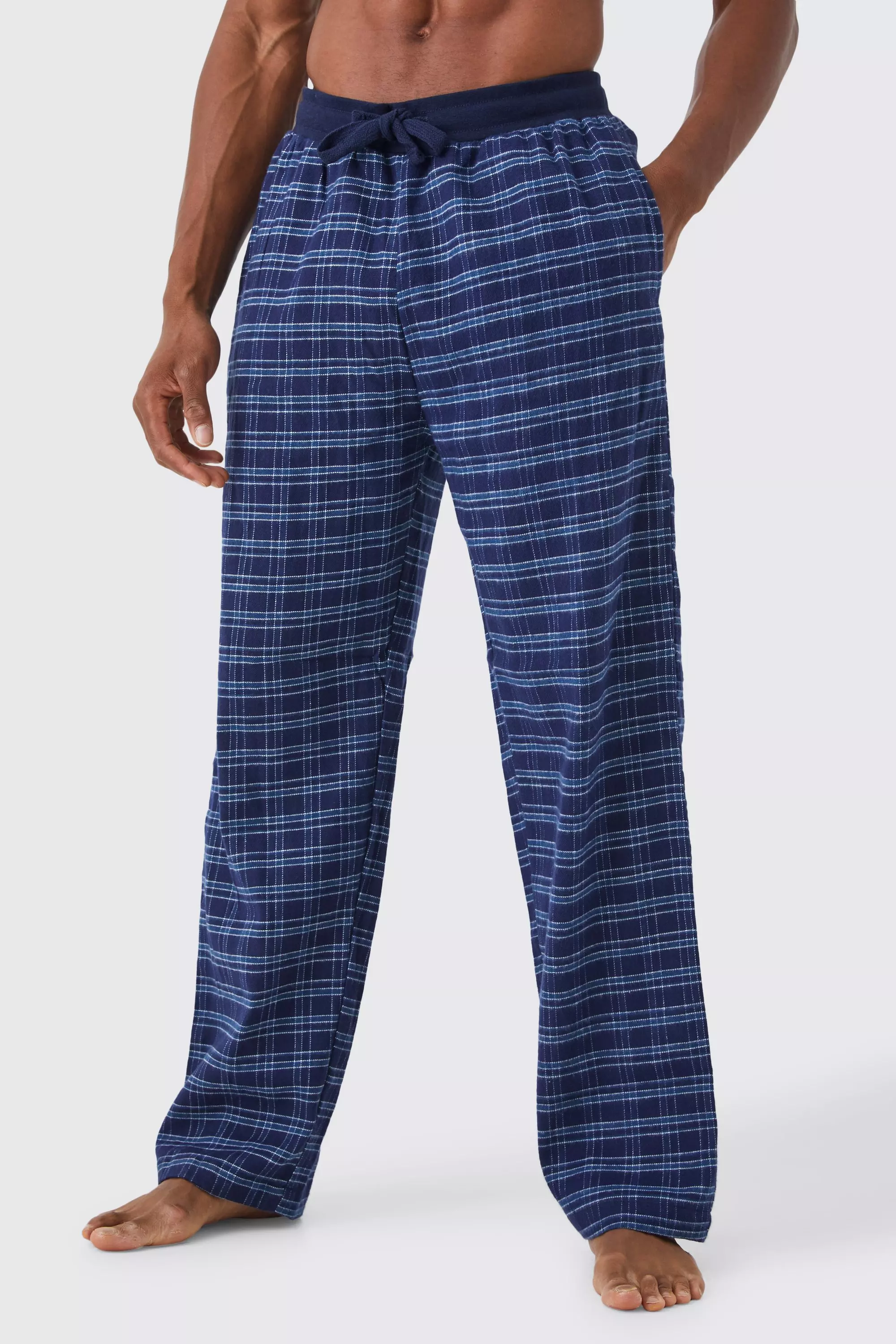 Men's Woven Plaid Pajama Pants