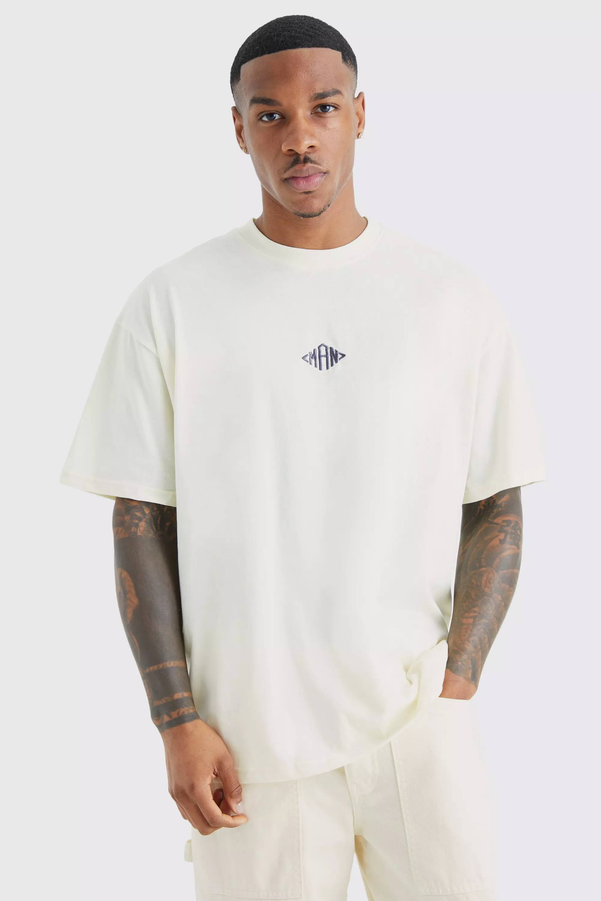 T shirt oversize basique MAN boohooMAN FR