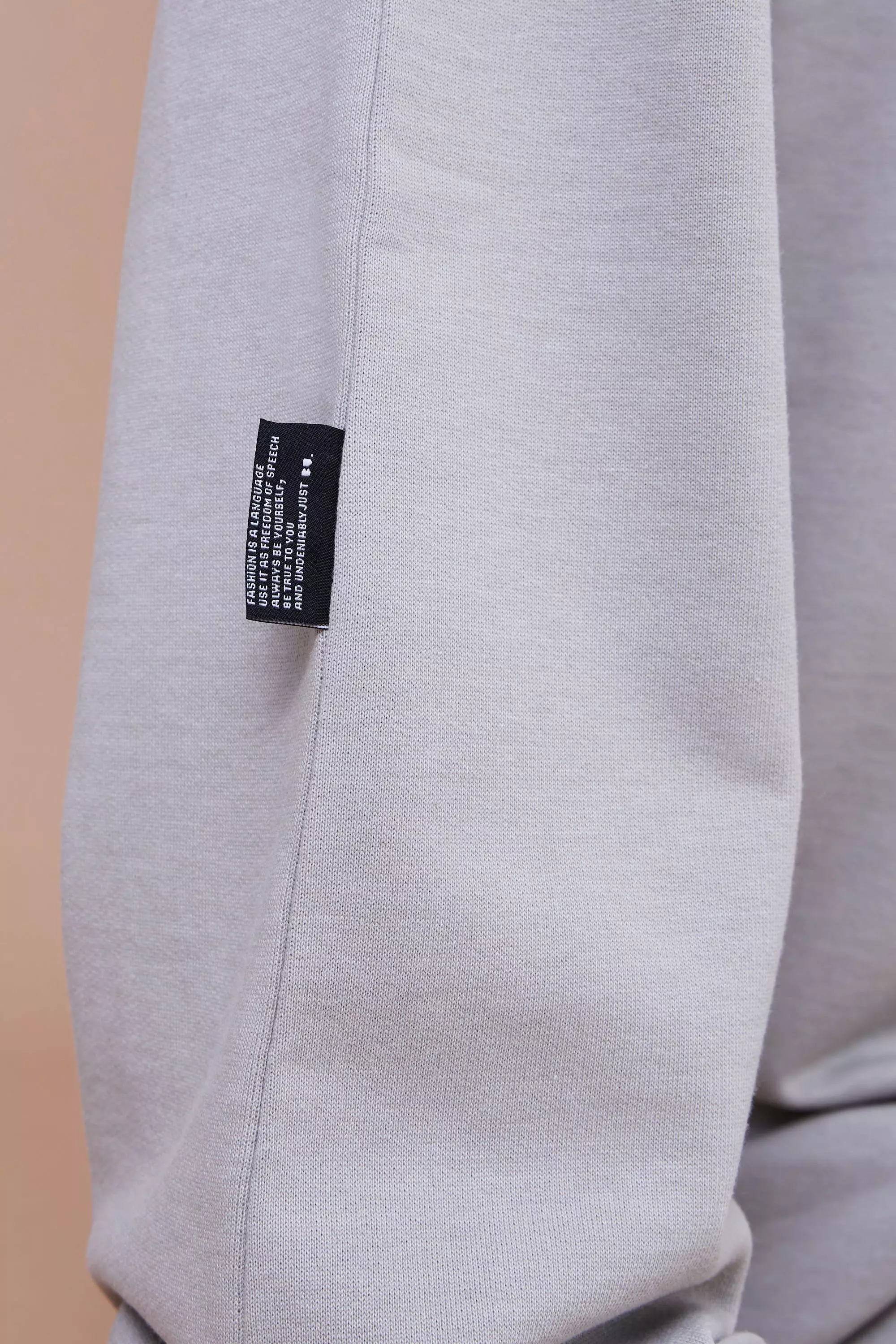 Relaxed Fit Split Hem Heavyweight Sweatpants