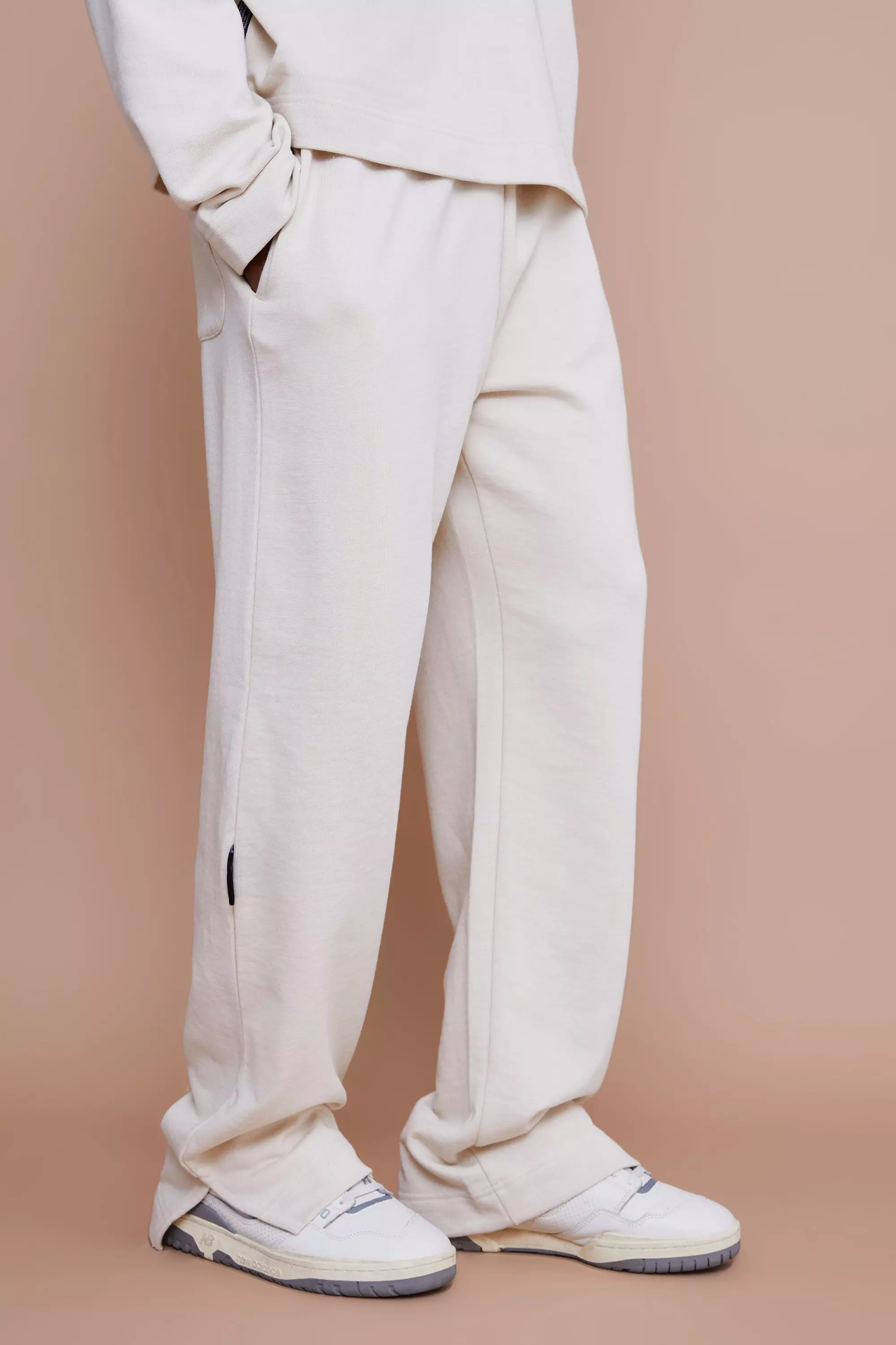 Sweatpants with 2025 split hem