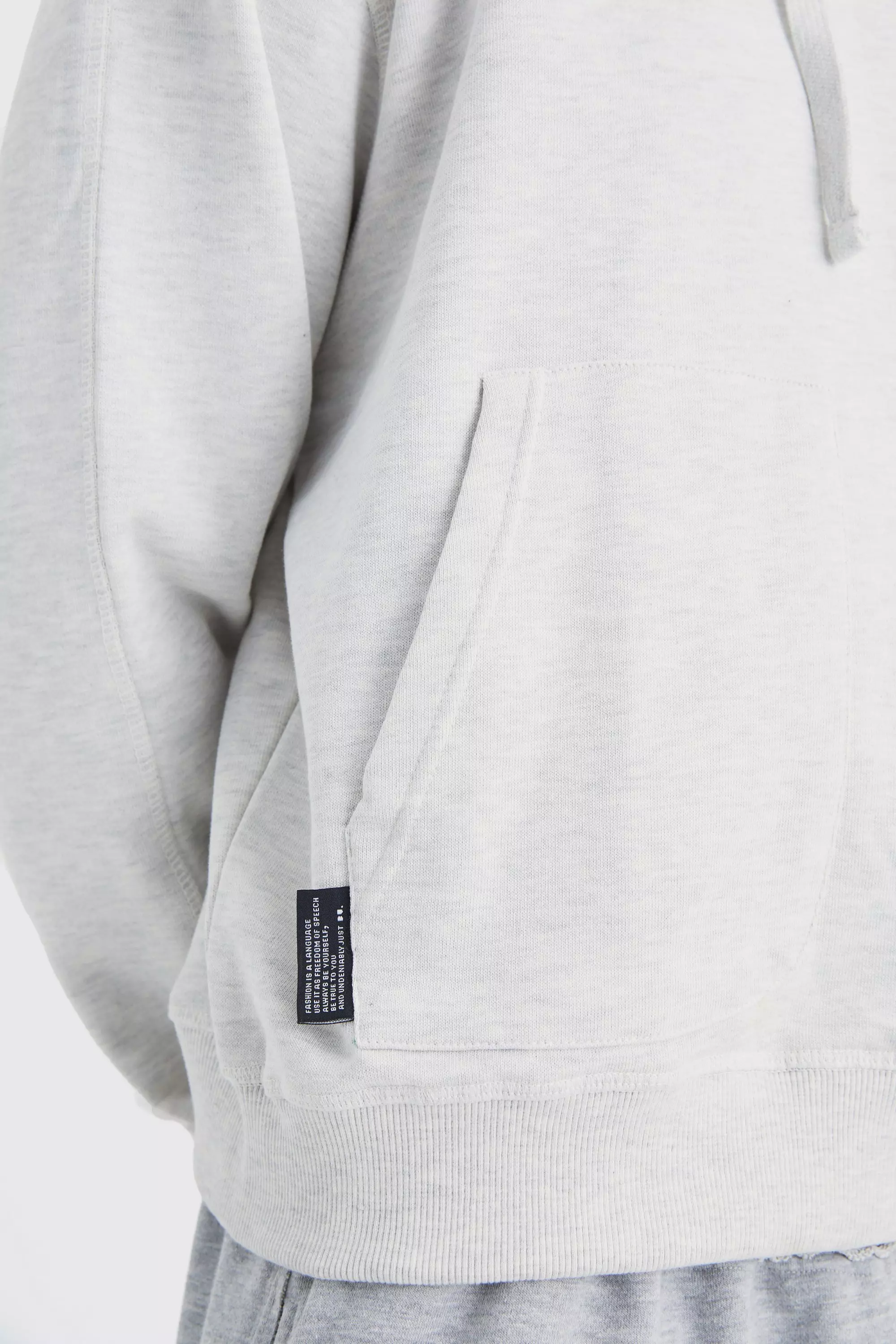 HEAVYWEIGHT HOODIE ASH GREY