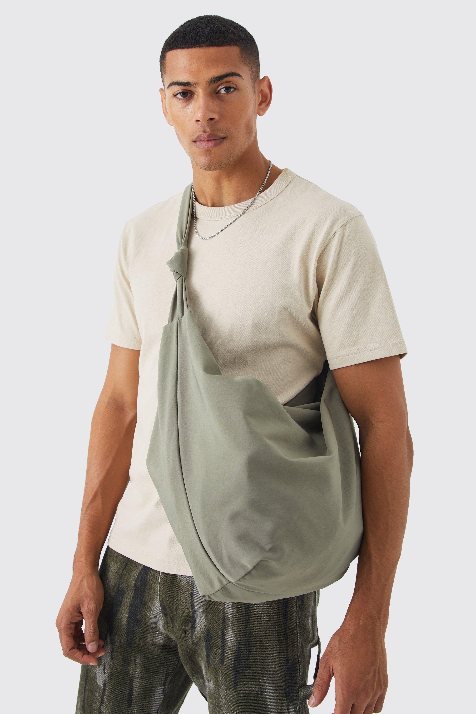 men's sling bag - green - one size, green