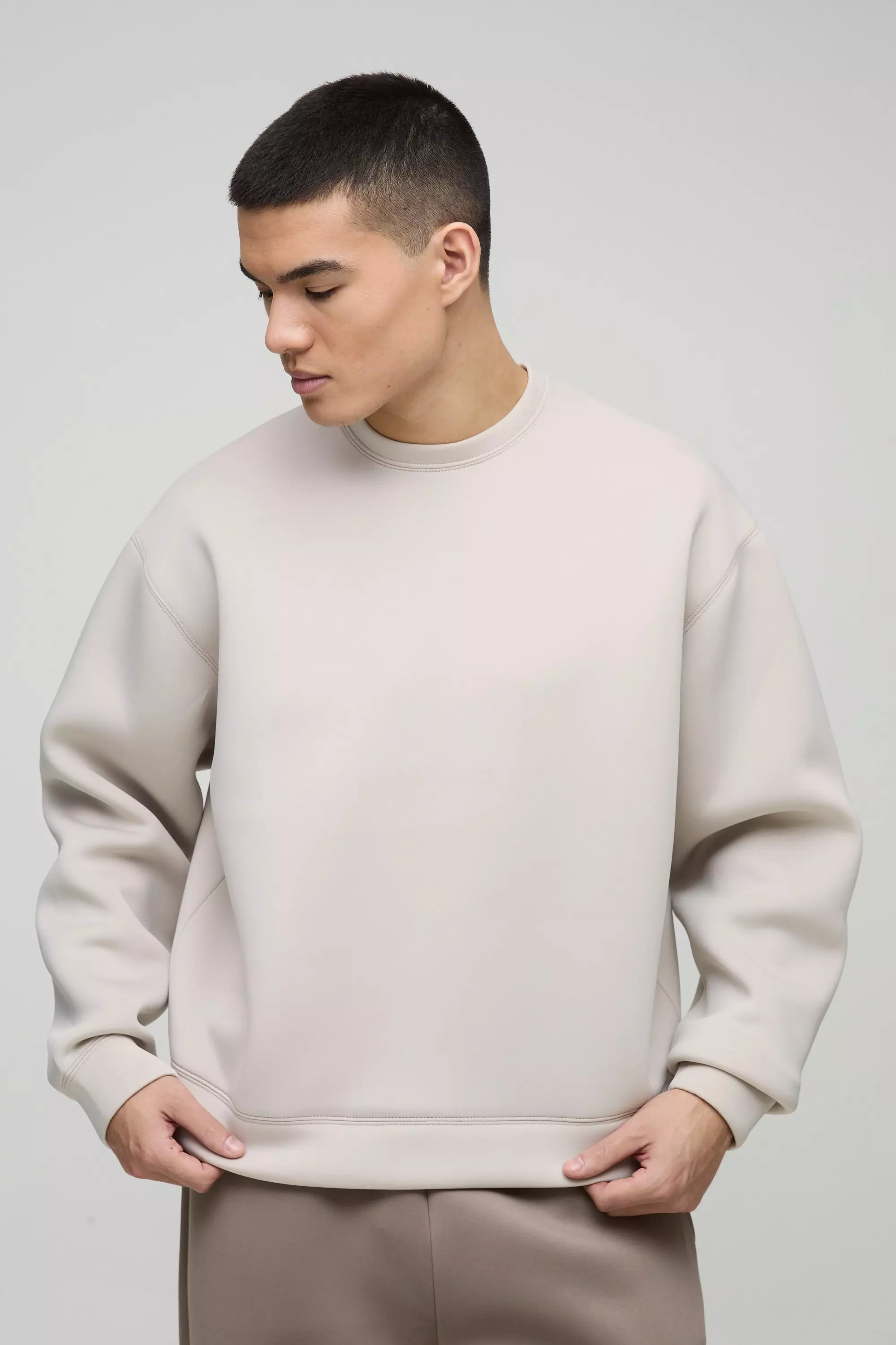 Boxy discount oversized sweatshirt