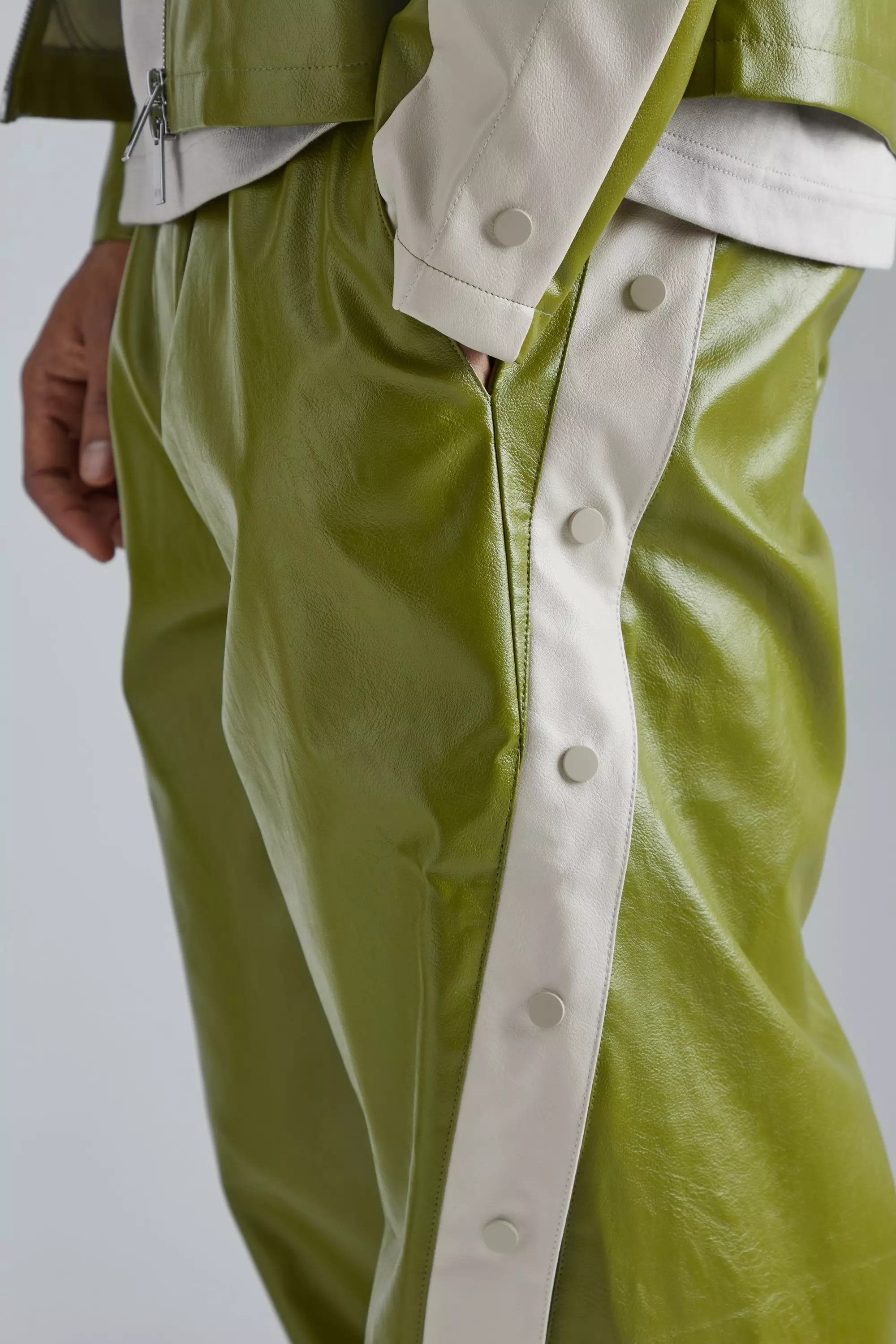 Popper 2024 pants green