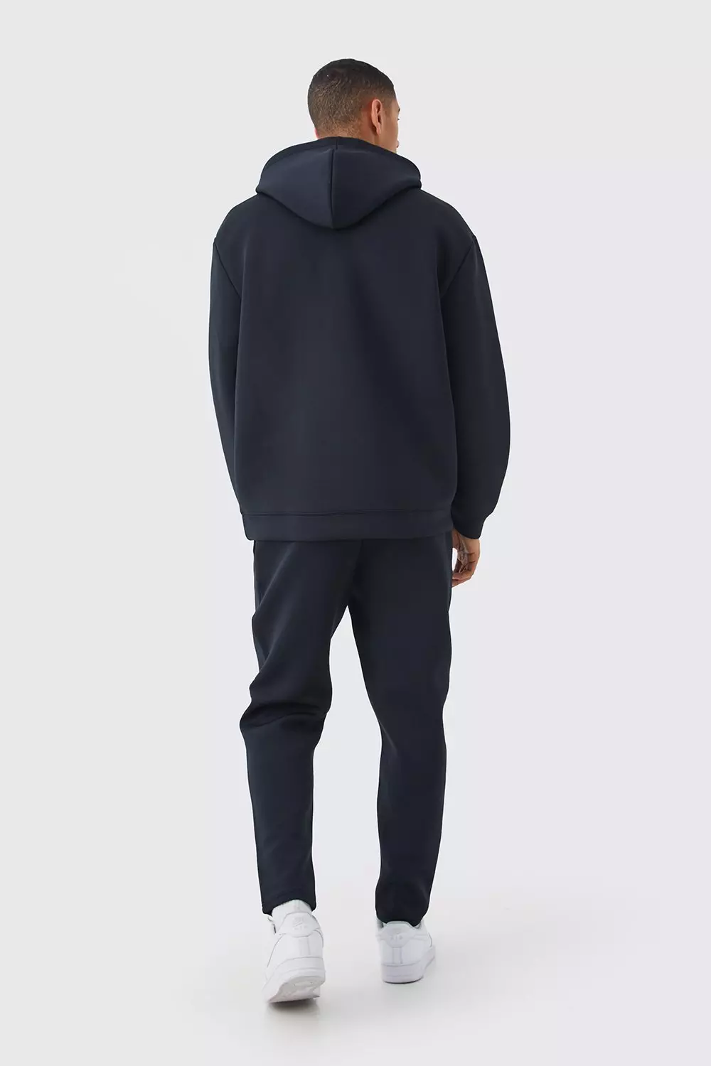 Oversized Bonded Scuba Hooded Tracksuit