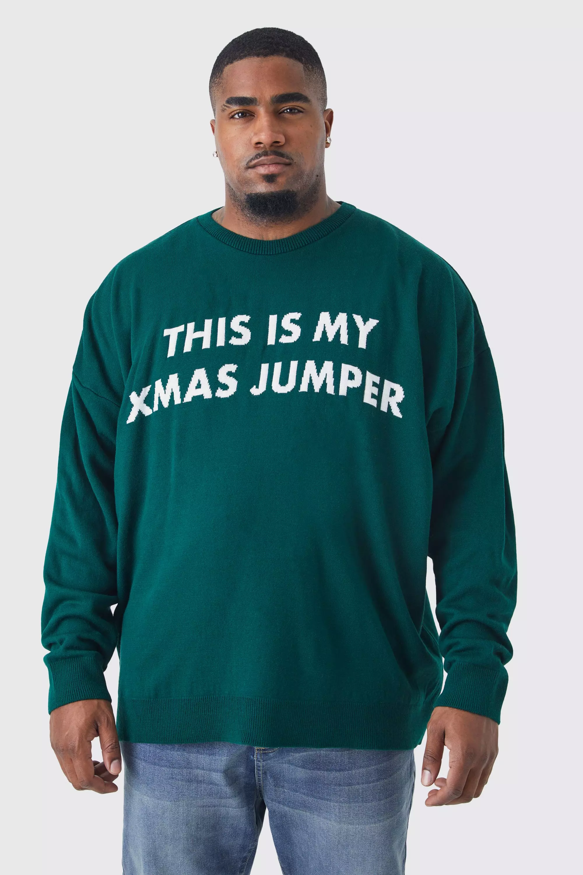 Green xmas jumper sale