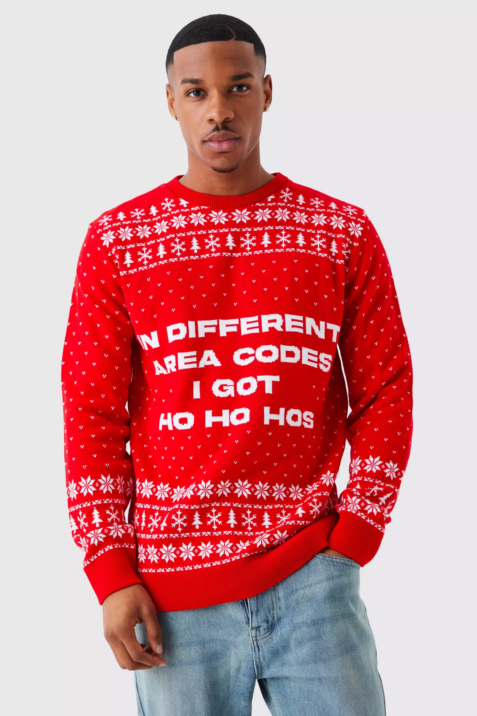 Mens wool sale christmas jumpers