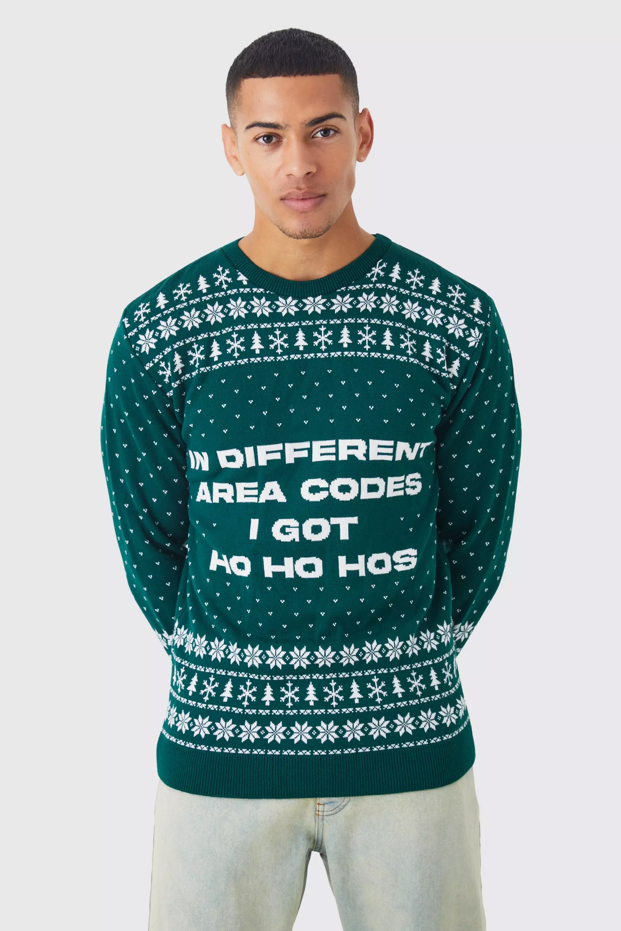 I got ho's deals christmas sweater