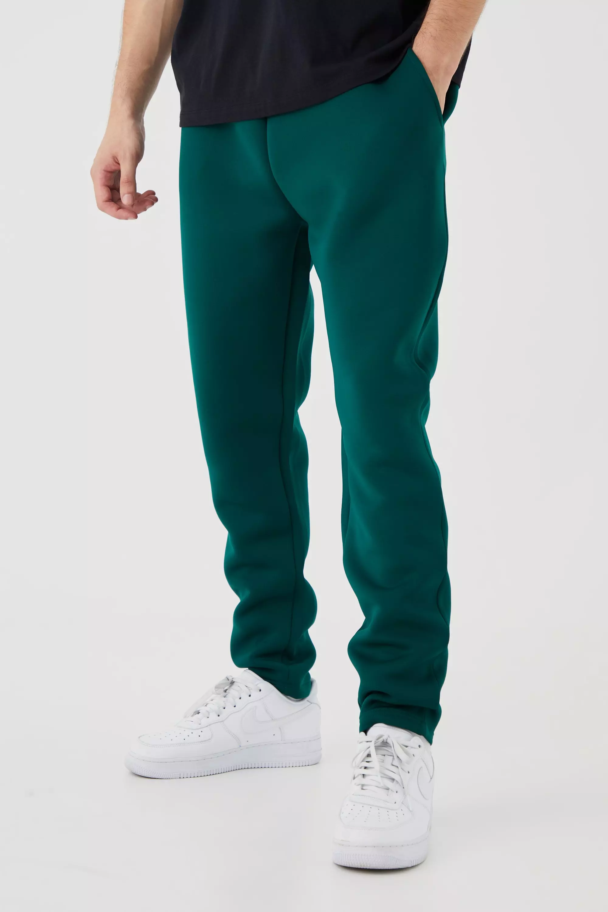 Slim Tapered Bonded Scuba Sweatpants