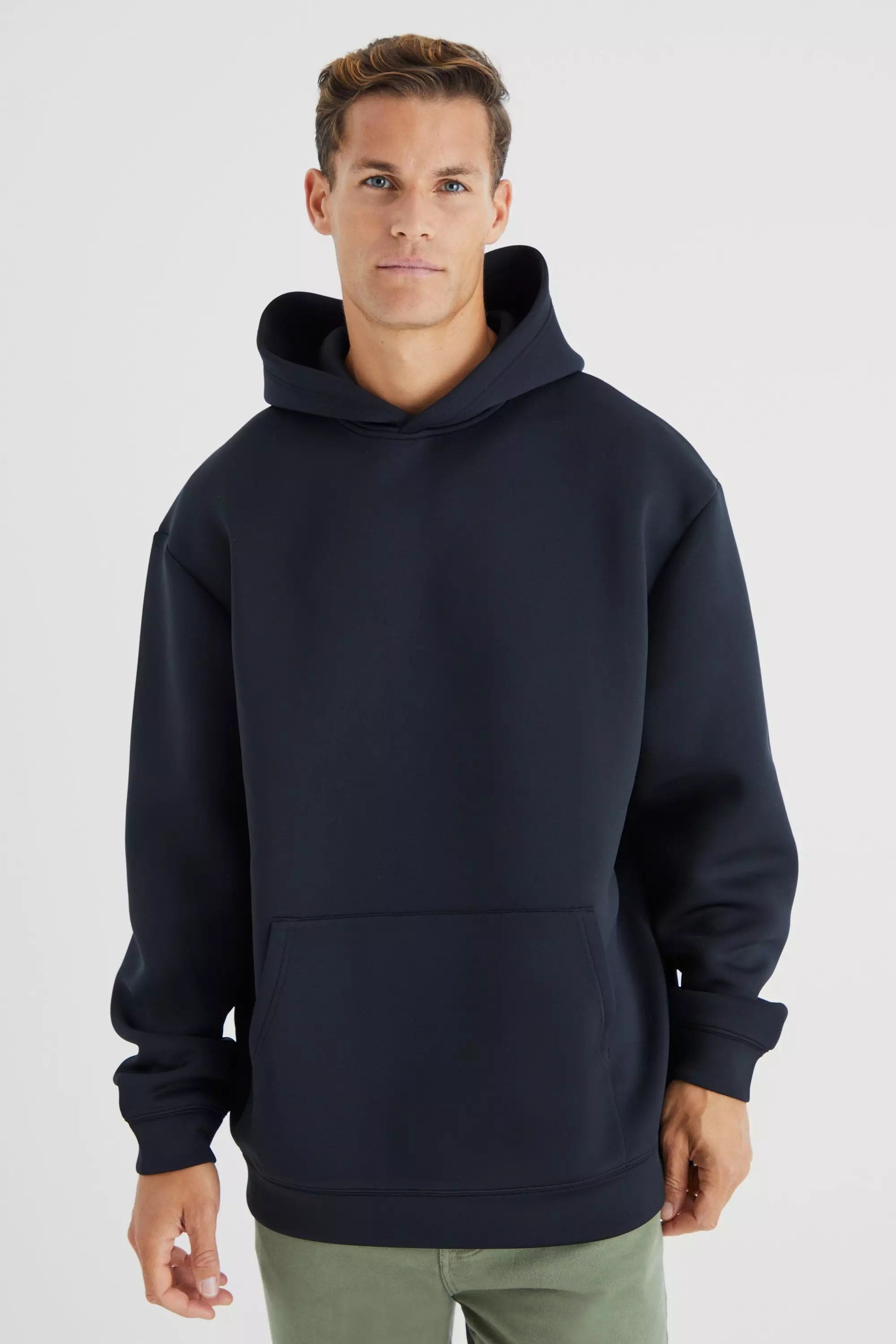 Bonded Scuba Oversized Hoodie